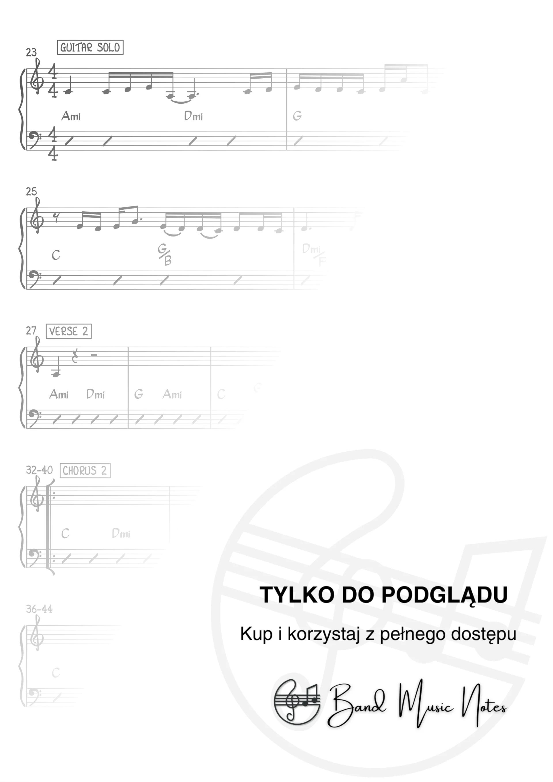 2 plus 1 - Chodź pomaluj mój świat - Band Score_0002