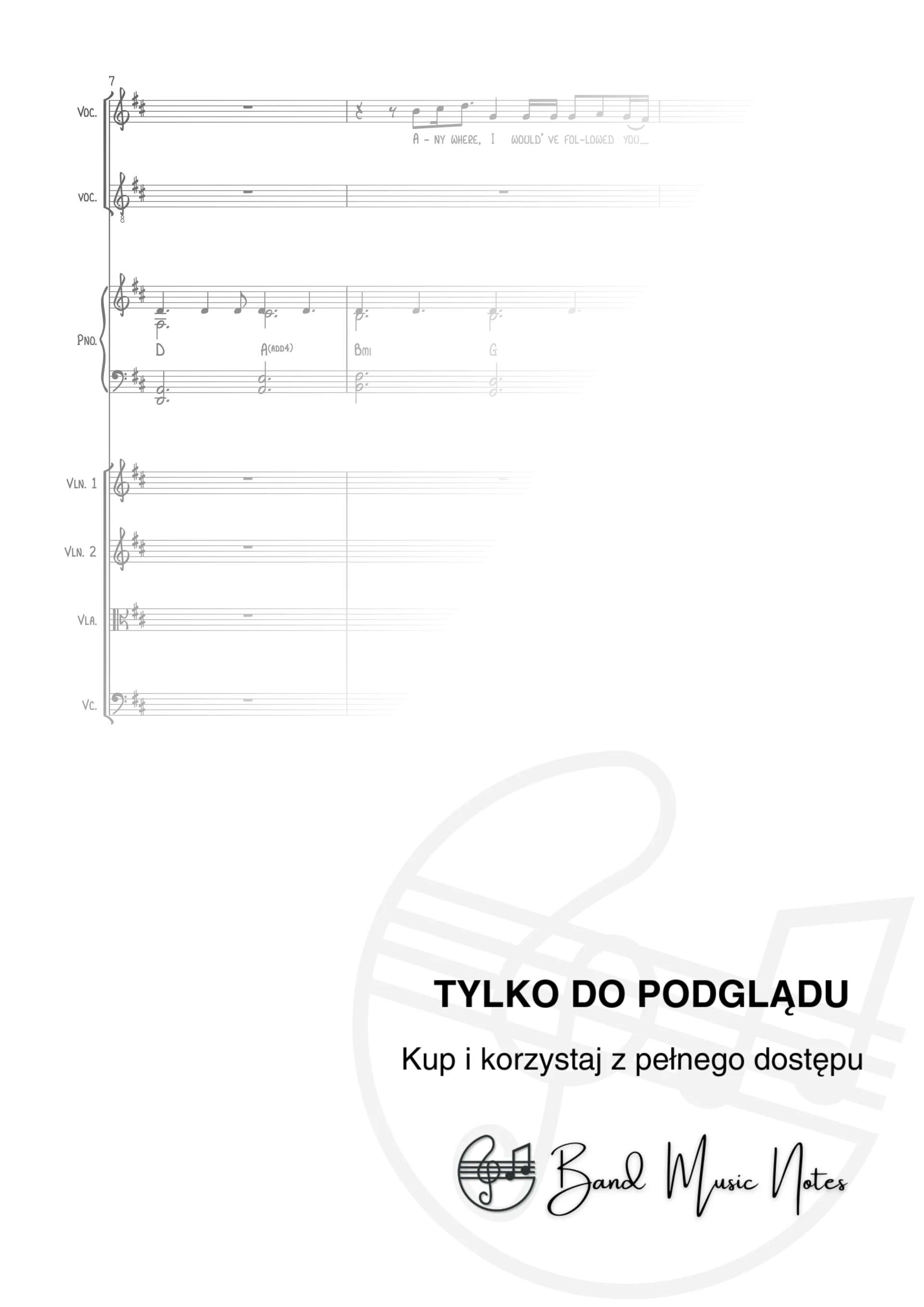 A Great Big World & Christina Aguilera - Say Something - Full Score_0003