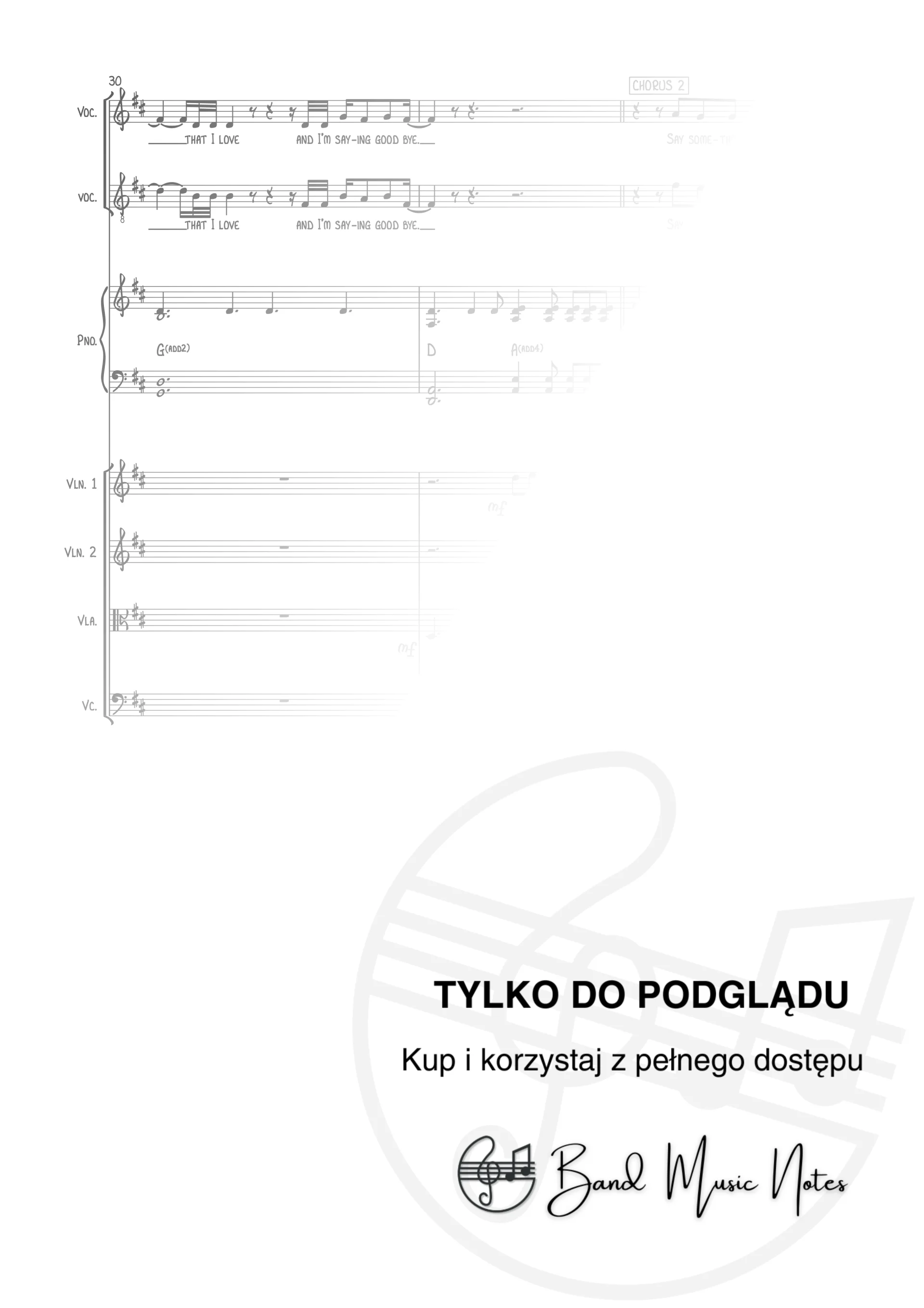 A Great Big World & Christina Aguilera - Say Something - Full Score_0010