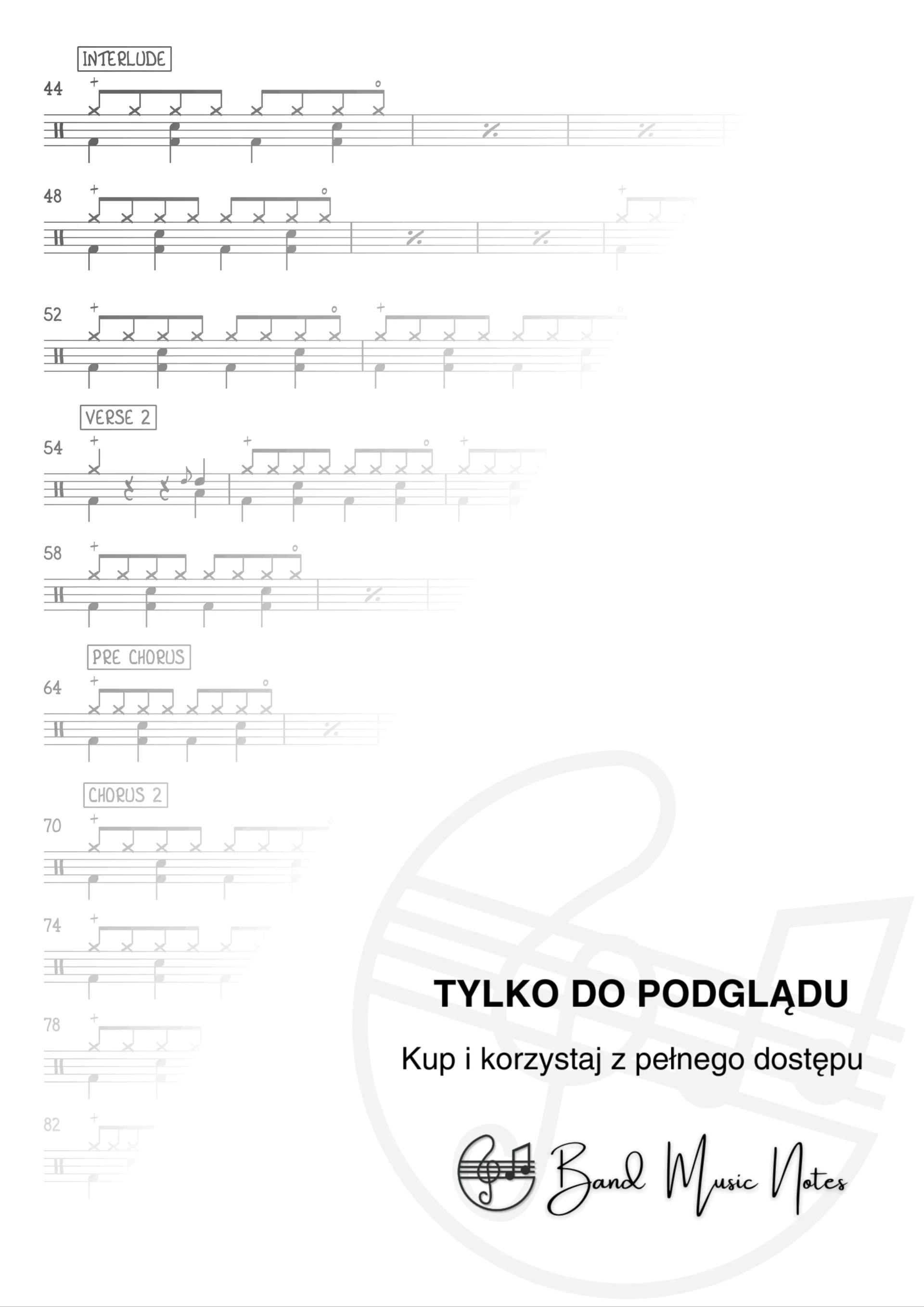 ABBA - Gimme! Gimme! Gimme! - Drum Set Part_0002
