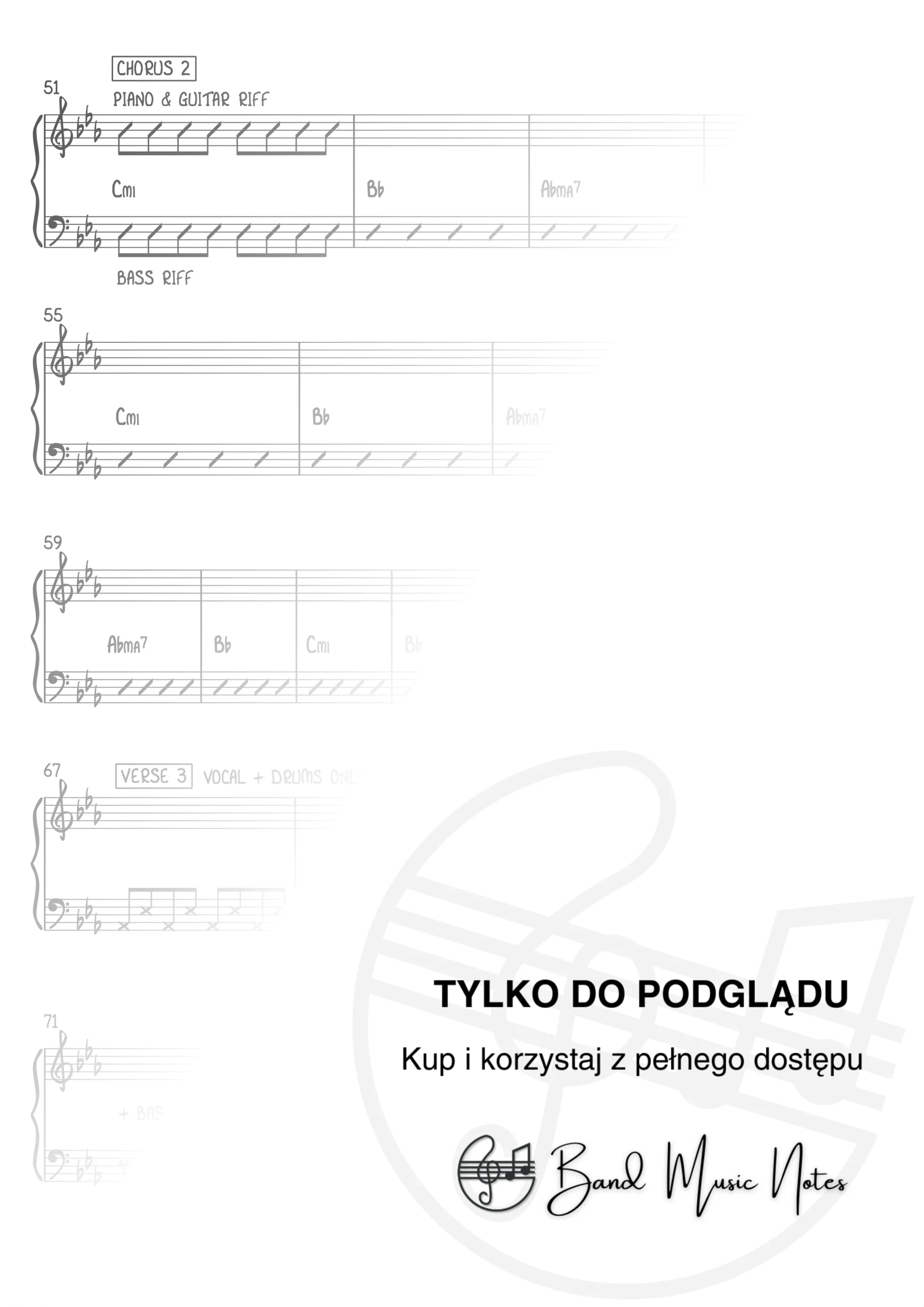 Adele - Rolling In The Deep - Band Score_0003