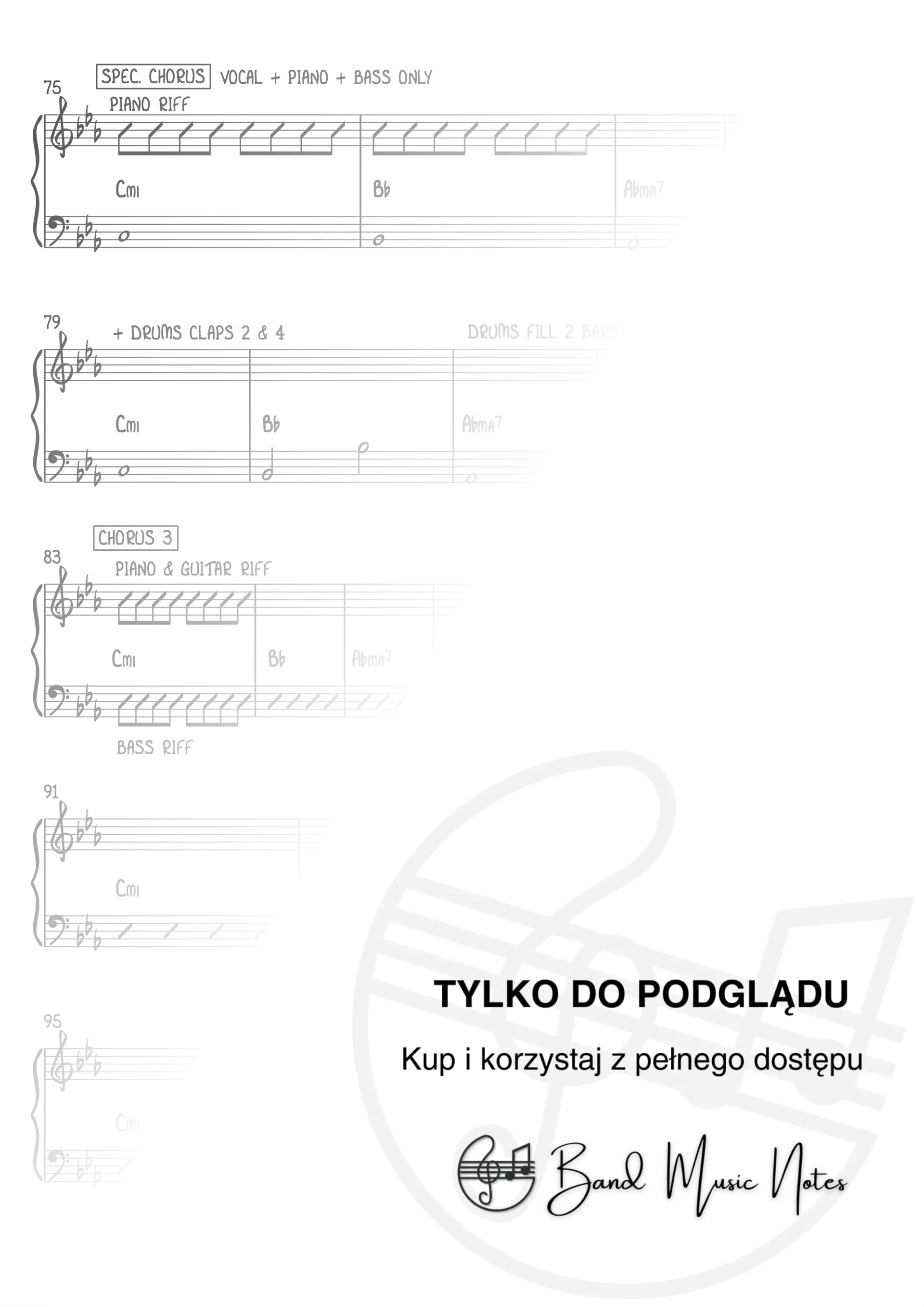 Adele - Rolling In The Deep - Band Score_0004