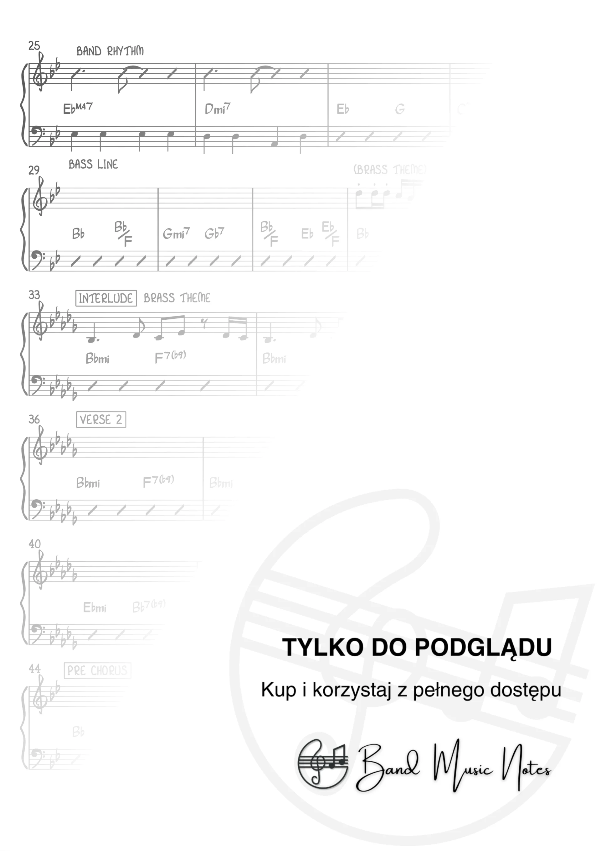 Adriano Celentano - Azzurro - Band Score_0002