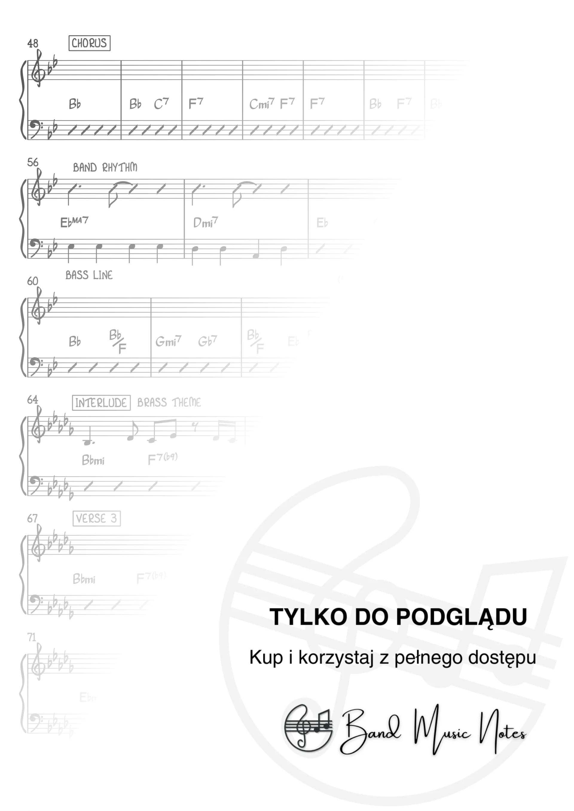 Adriano Celentano - Azzurro - Band Score_0003