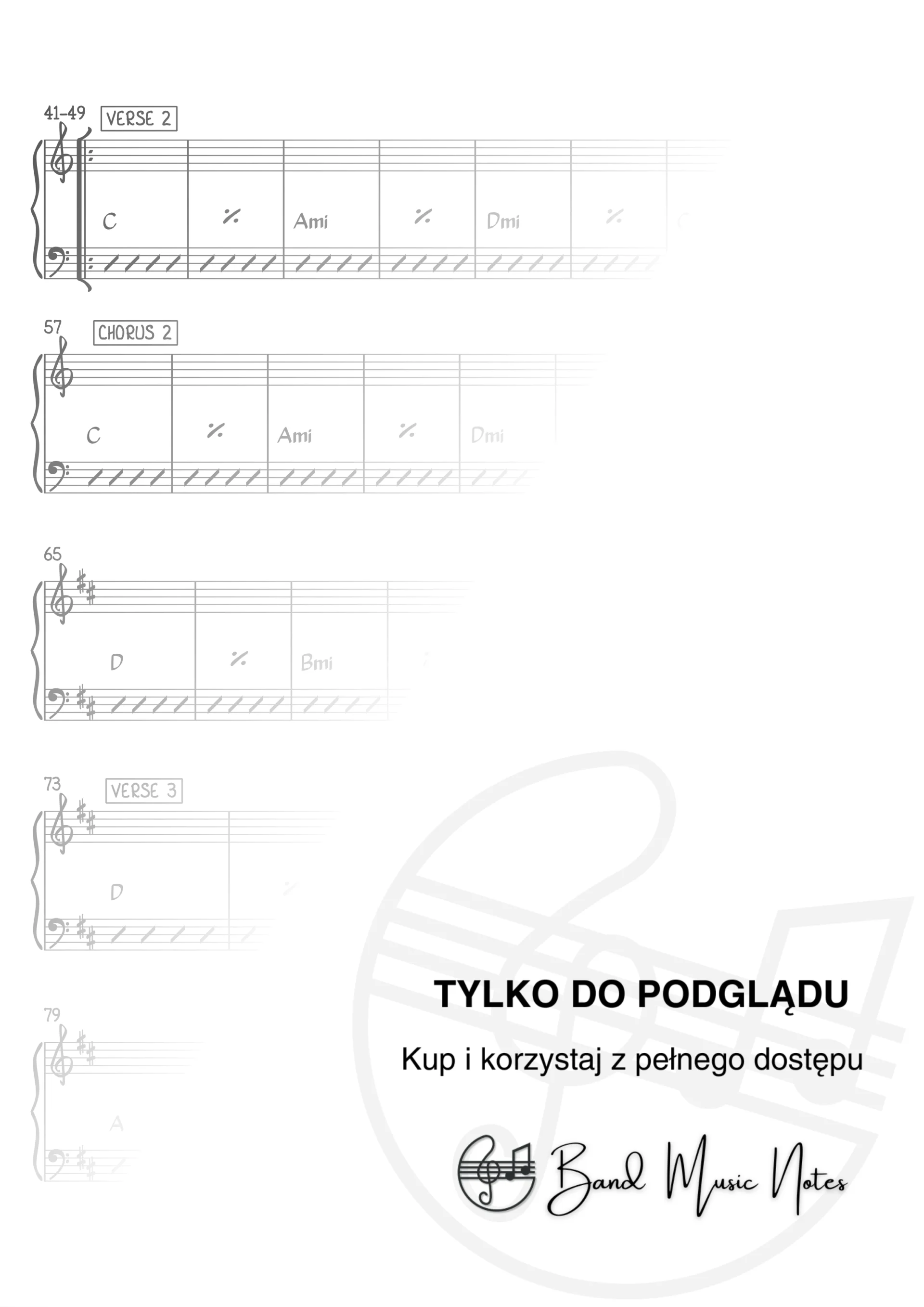 Al Bano & Romina Power - Tu Soltanto Tu - Band Score_0002