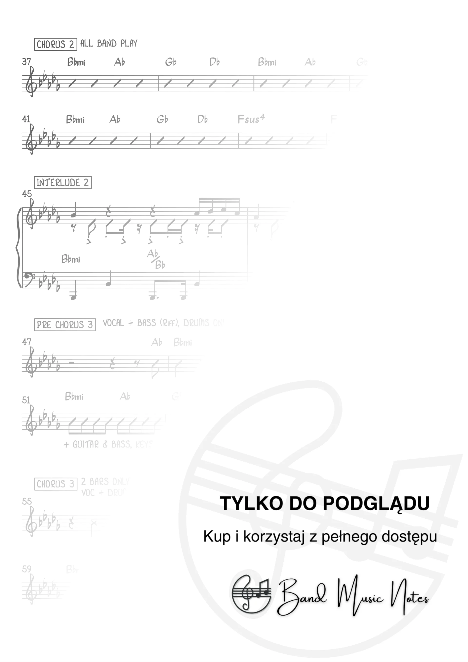 Alex Warren - Fever Dream - Band Score_0003