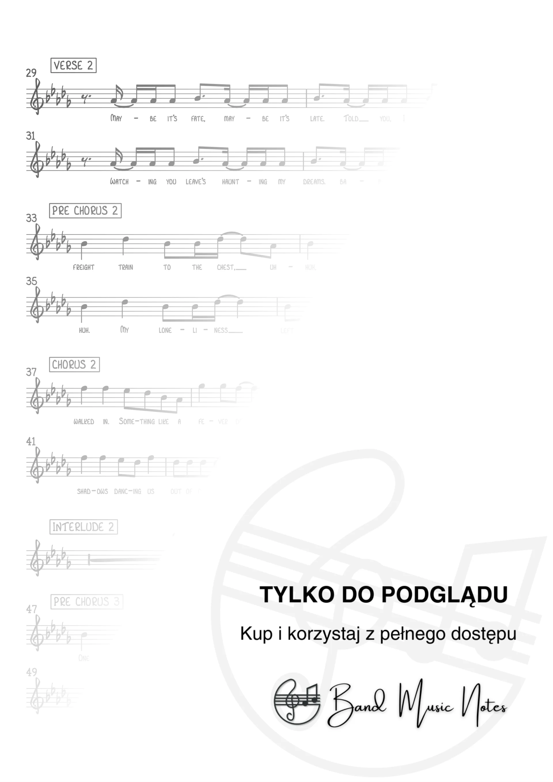 Alex Warren - Fever Dream - Vocal Score_0002