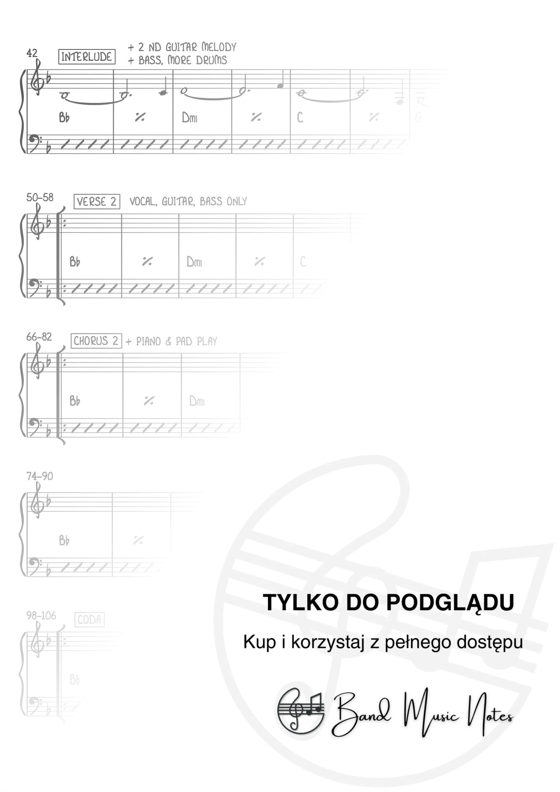 Ania Dąbrowska - Jeszcze ten jeden raz - Band Score_0002