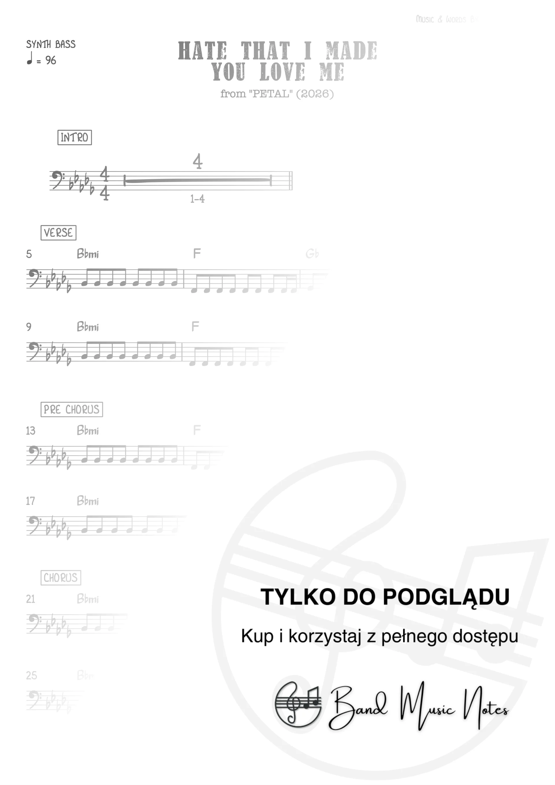 Ariana Grande - Hate That I Made You Love Me - Synth Bass Part_0001