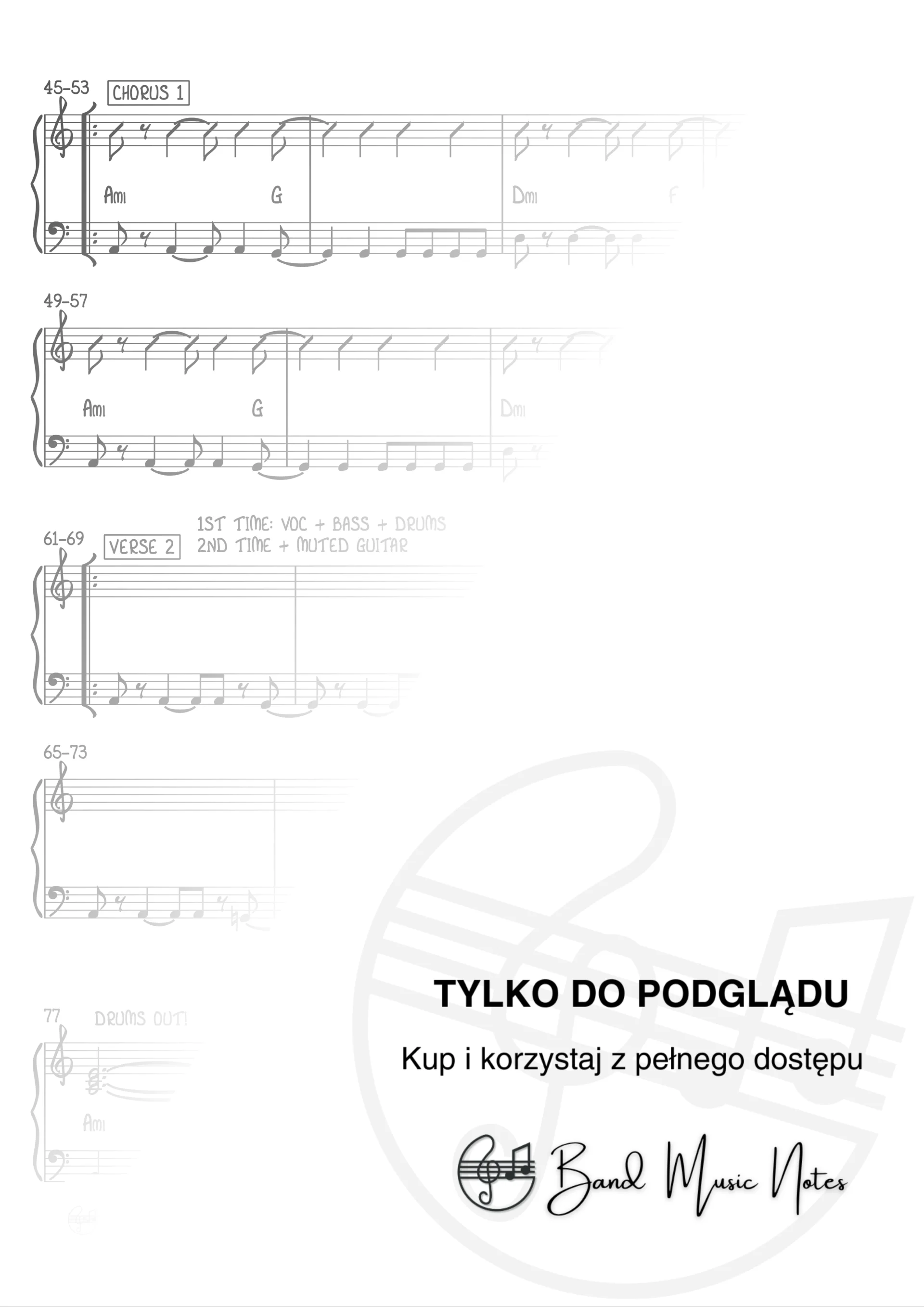 B.R.O - Jeszcze będzie pięknie - Band Score_0003