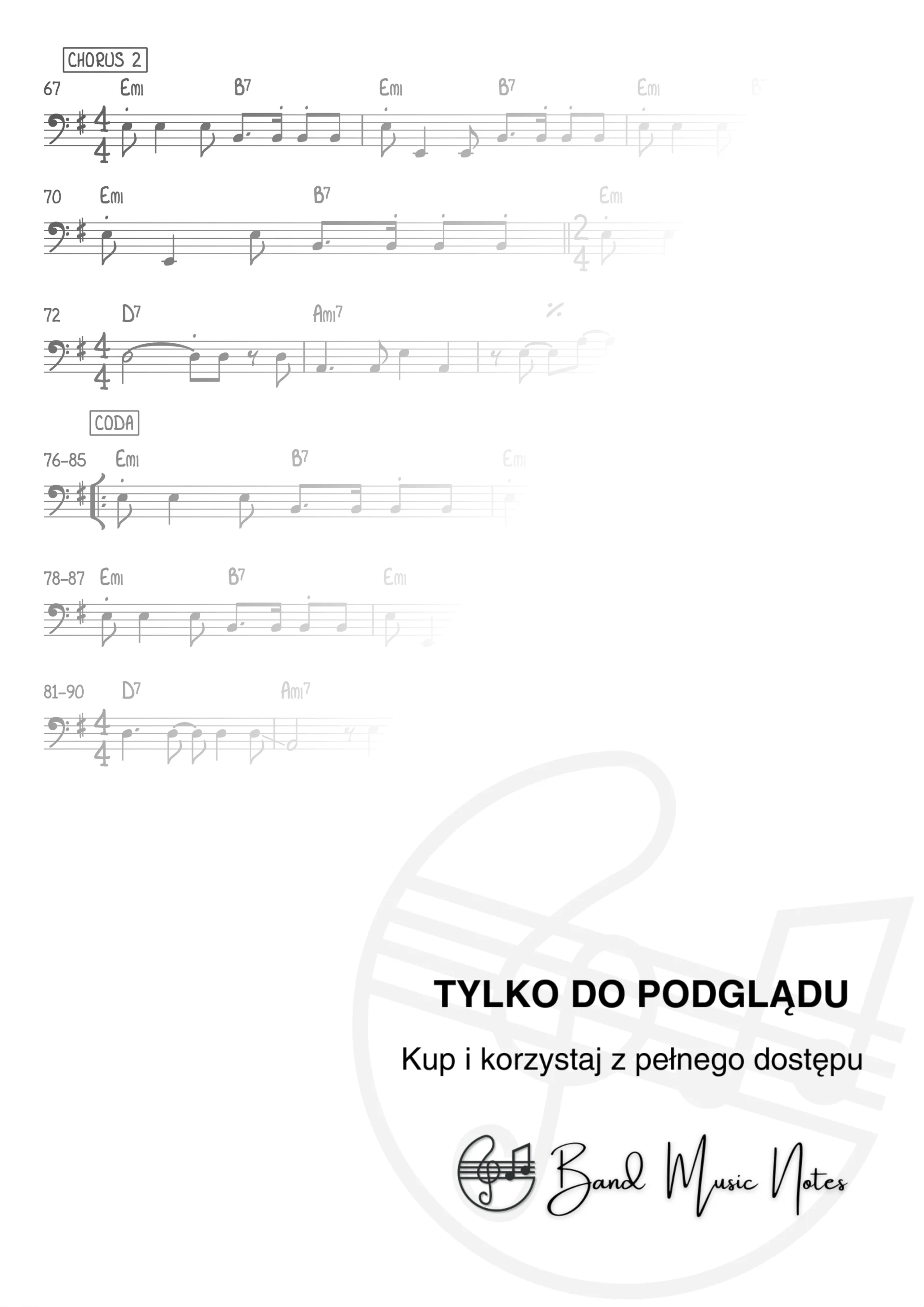 Barbra Streisand - Woman In love - Bass Guitar Part_0003