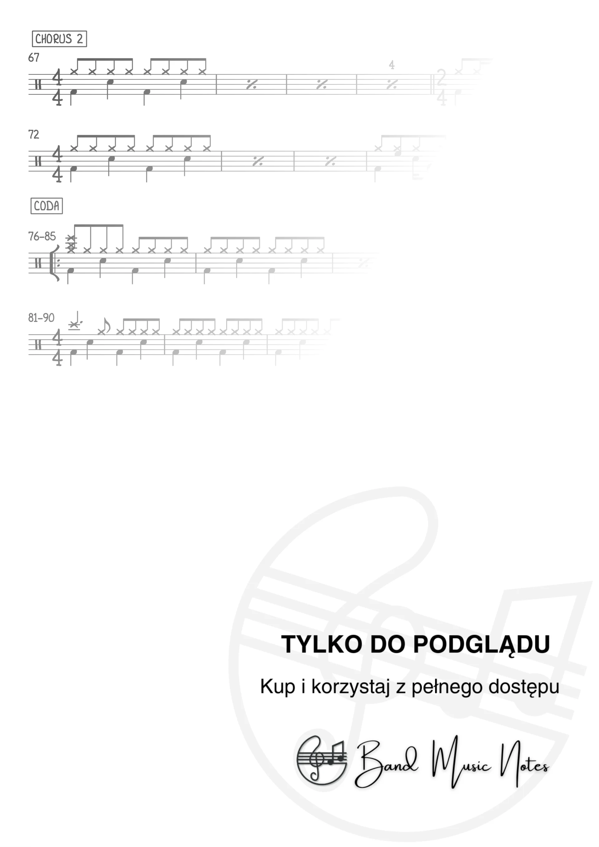 Barbra Streisand - Woman In love - Drum Set Part_0003