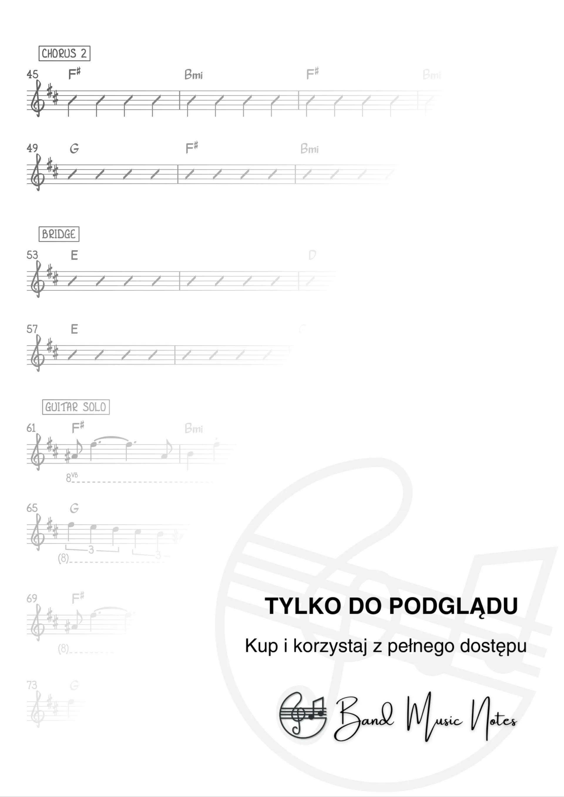 Big Day - Czasami mam do ciebie - Band Score_0002