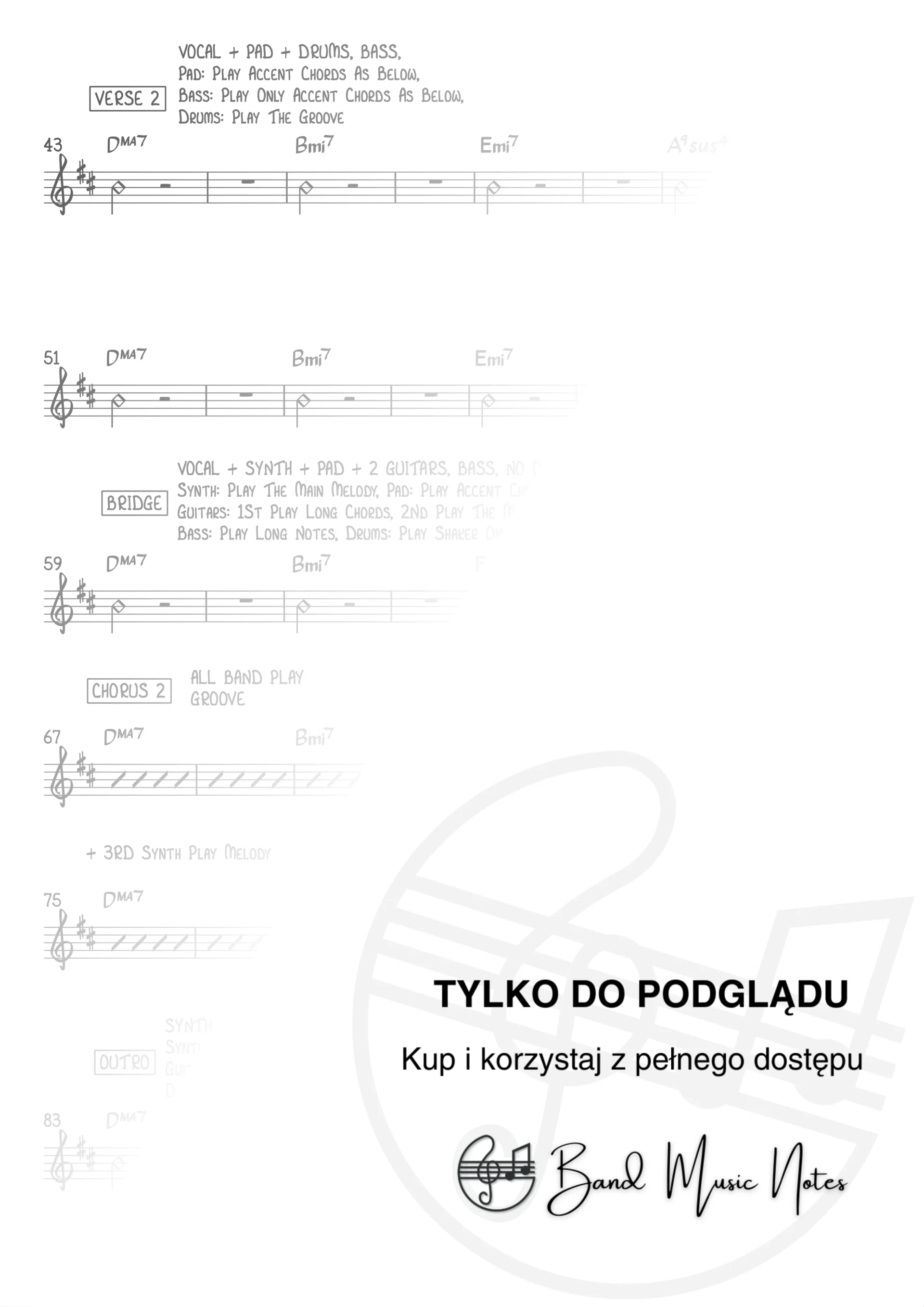 Billie Eilish - Birds Of A Feather - Band Score_0002