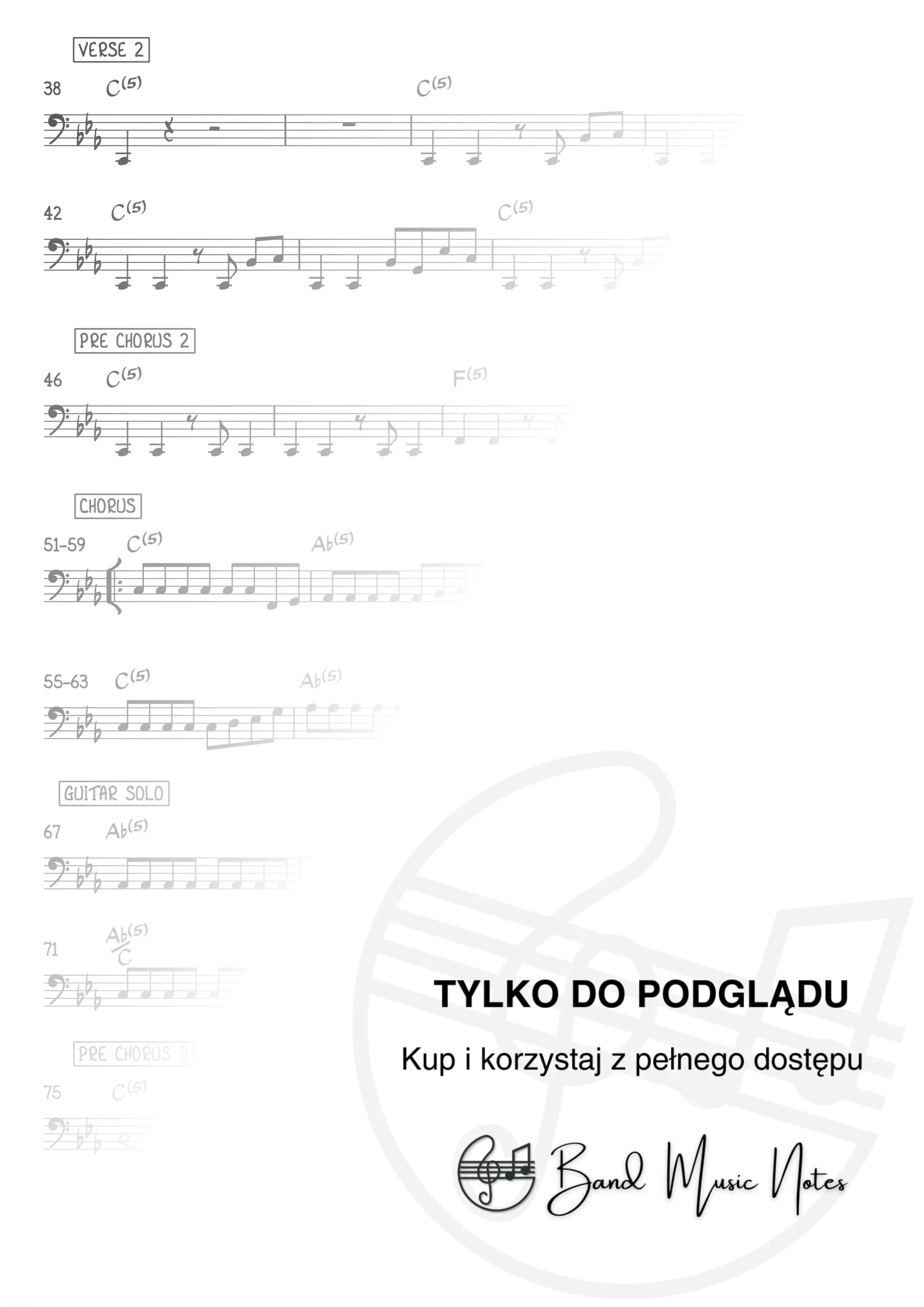 Bon Jovi - It's My Life - Bass Guitar Part_0002