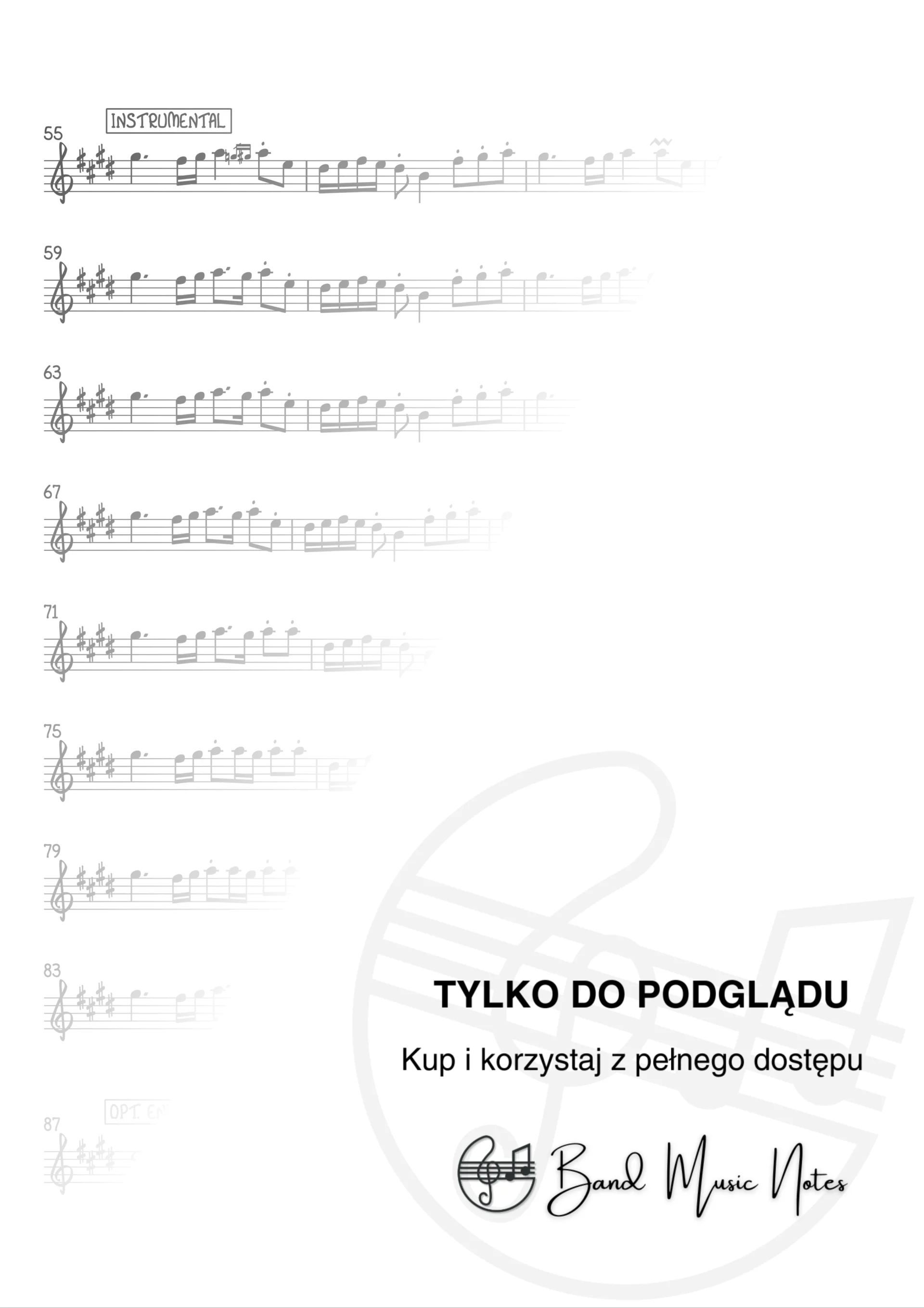 Bracia Dominikanie ze Szczecina - Góry syjońskie - Clarinet Part_0002