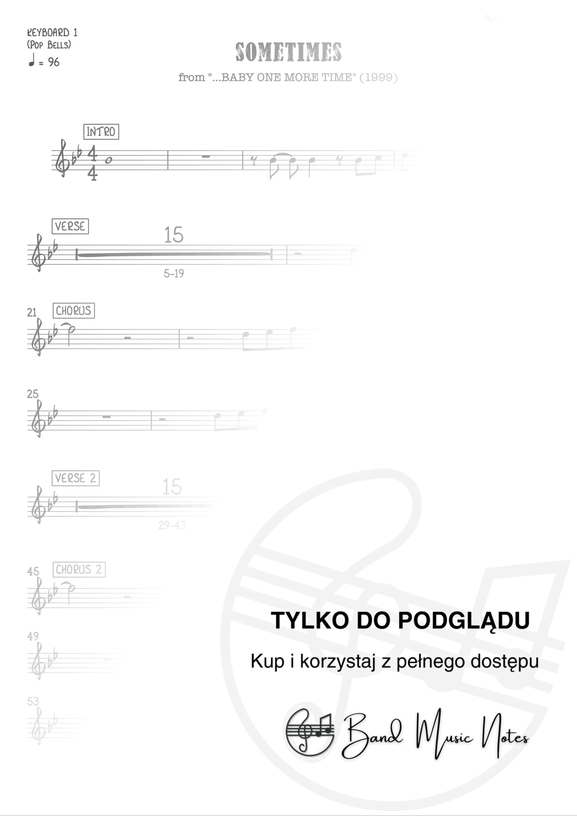 Britney Spears - Sometimes - Keyboard 1 Part_0001