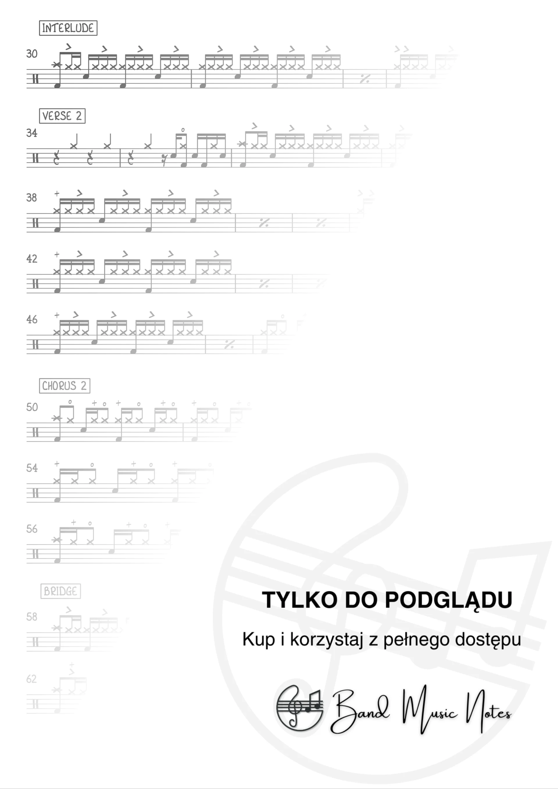 Bruno Mars - I Just Might - Drum Set Part_0002