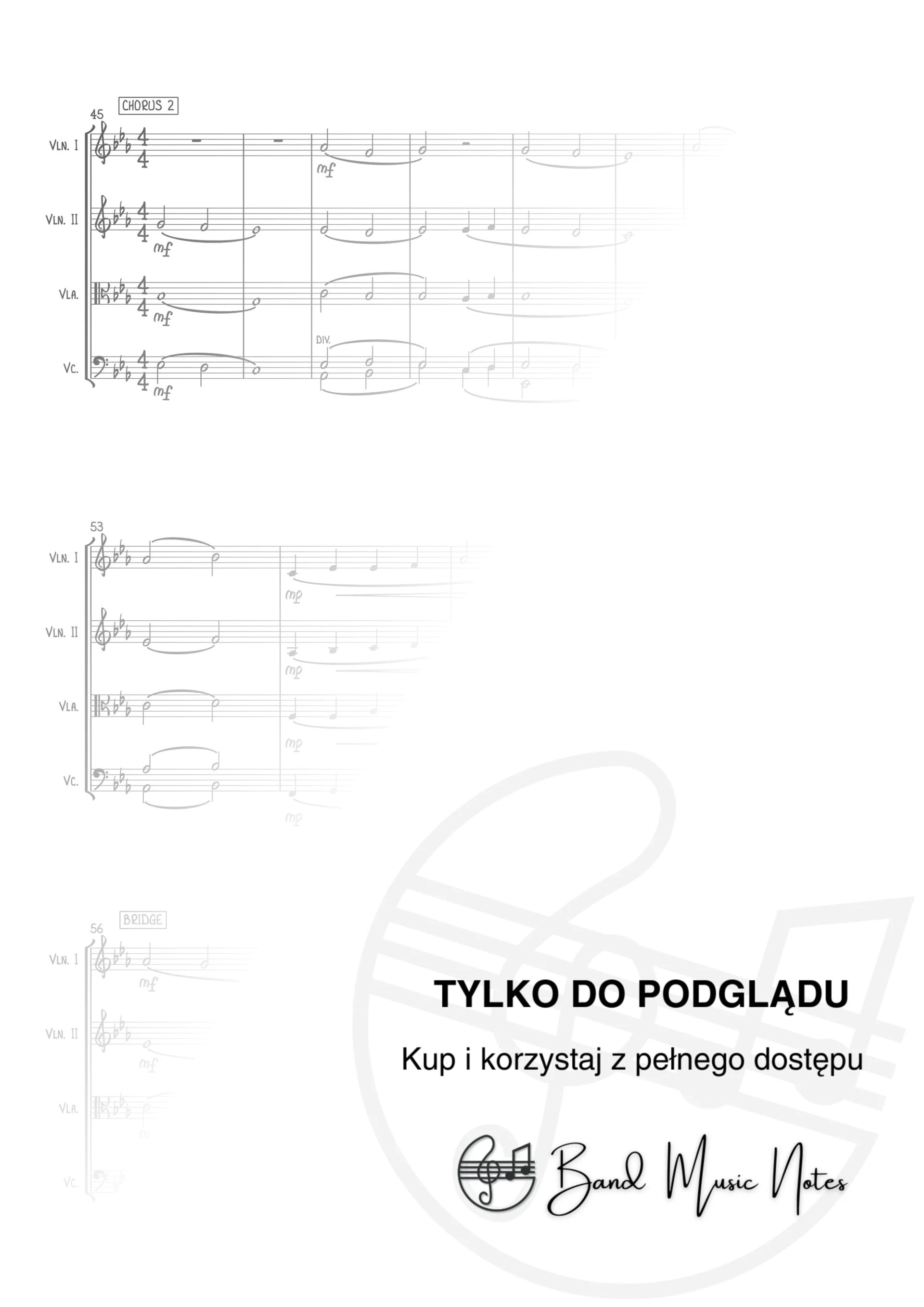 Caleb & Kelsey - The Christmas Shoes - String Quartet Score_0002