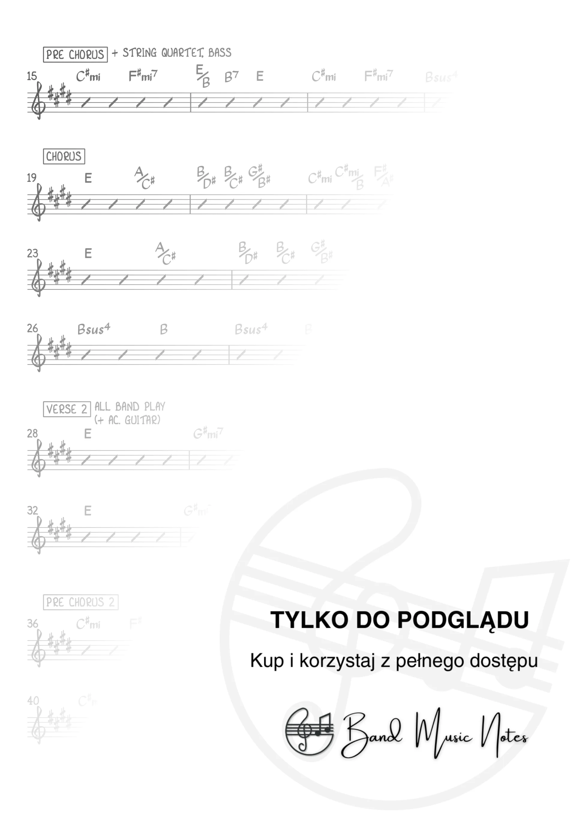 Chicago - Hard To Say I'm Sorry - Band Score_0002