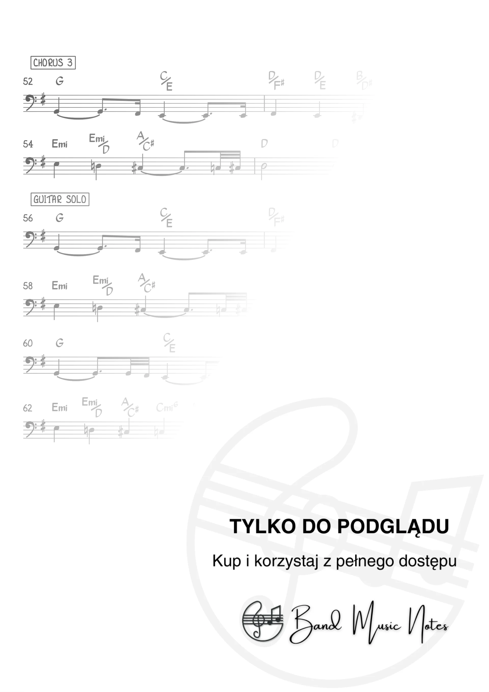 Chicago - Hard To Say I'm Sorry - Bass Guitar Part_0003