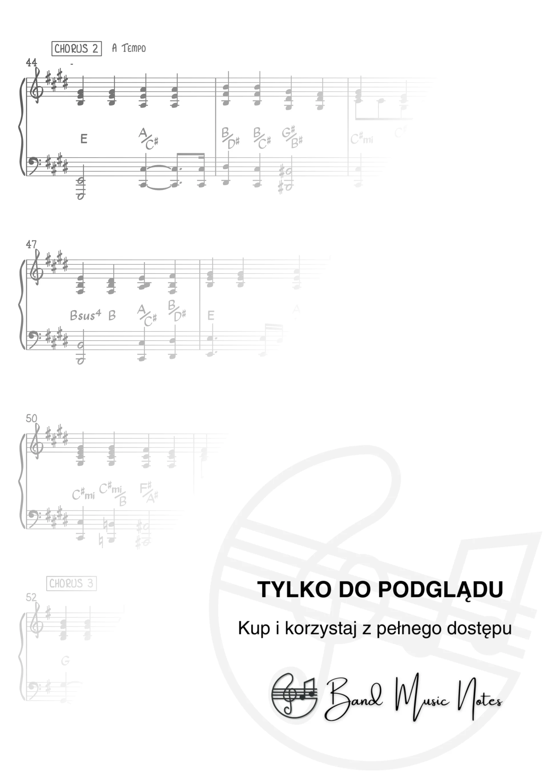 Chicago - Hard To Say I'm Sorry - Get Away - Piano Part_0004