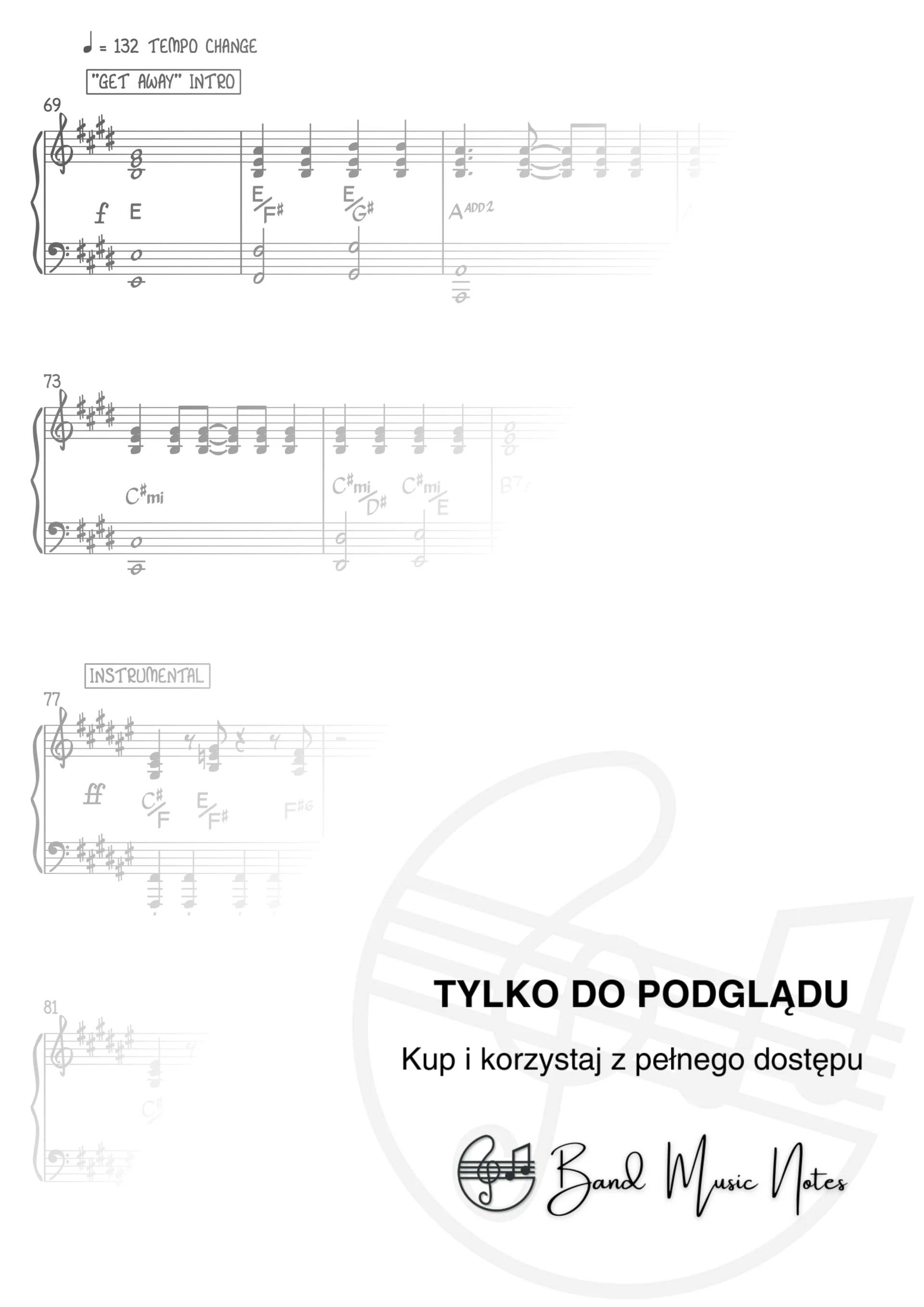 Chicago - Hard To Say I'm Sorry - Get Away - Piano Part_0006