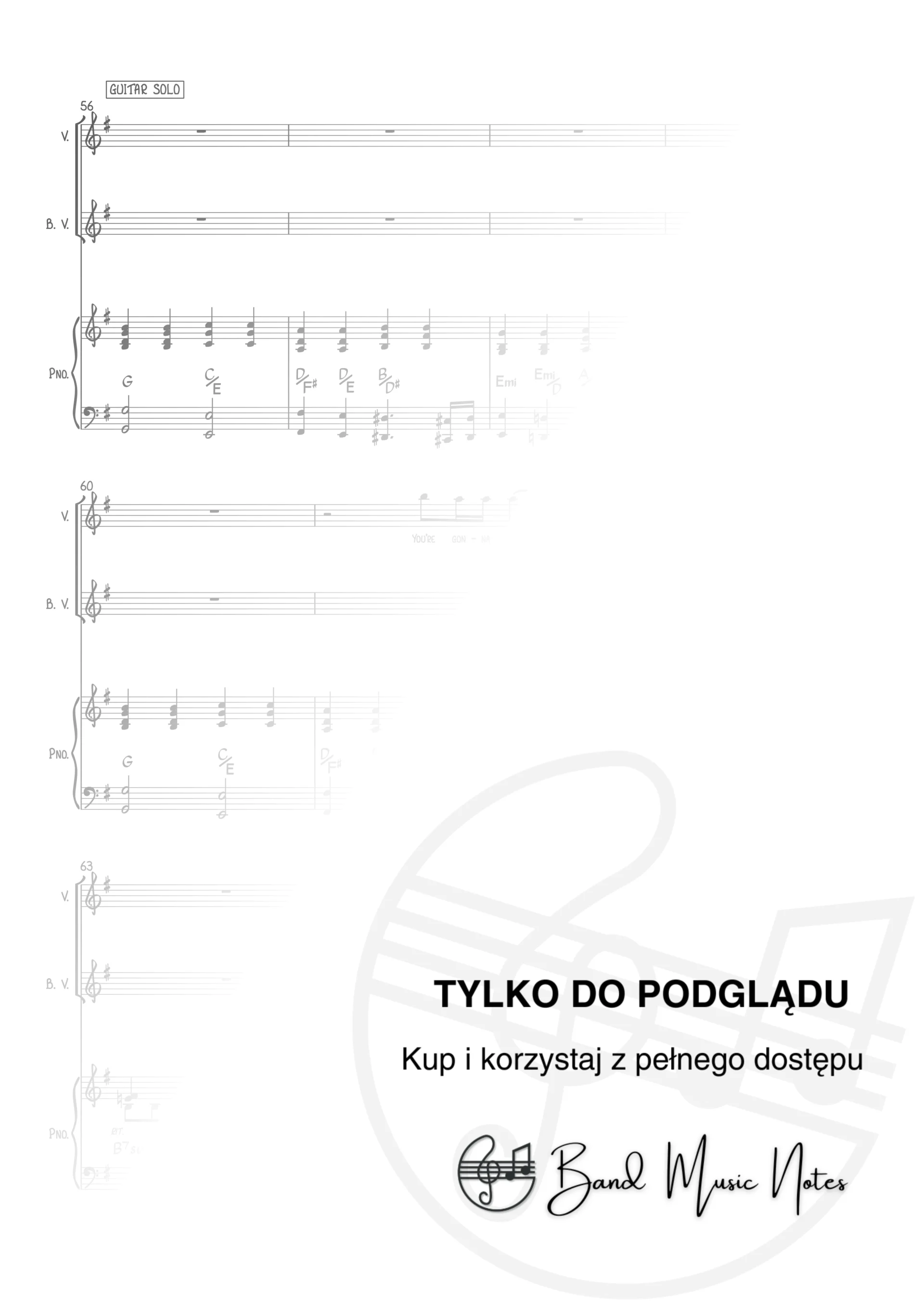 Chicago - Hard To Say I'm Sorry - Piano & Vocal Score_0006