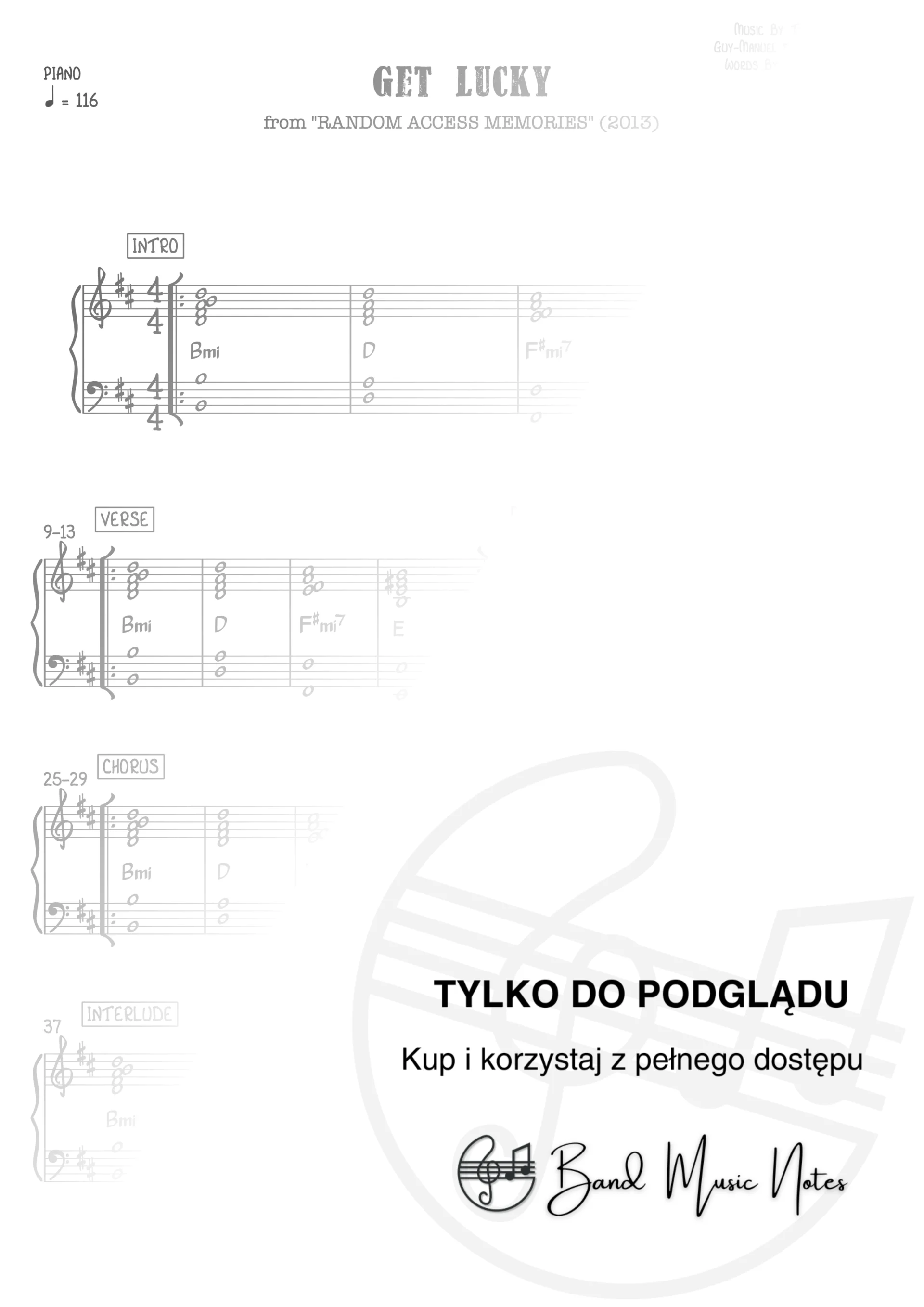 Daft Punk - Get Lucky - Piano Part_0001