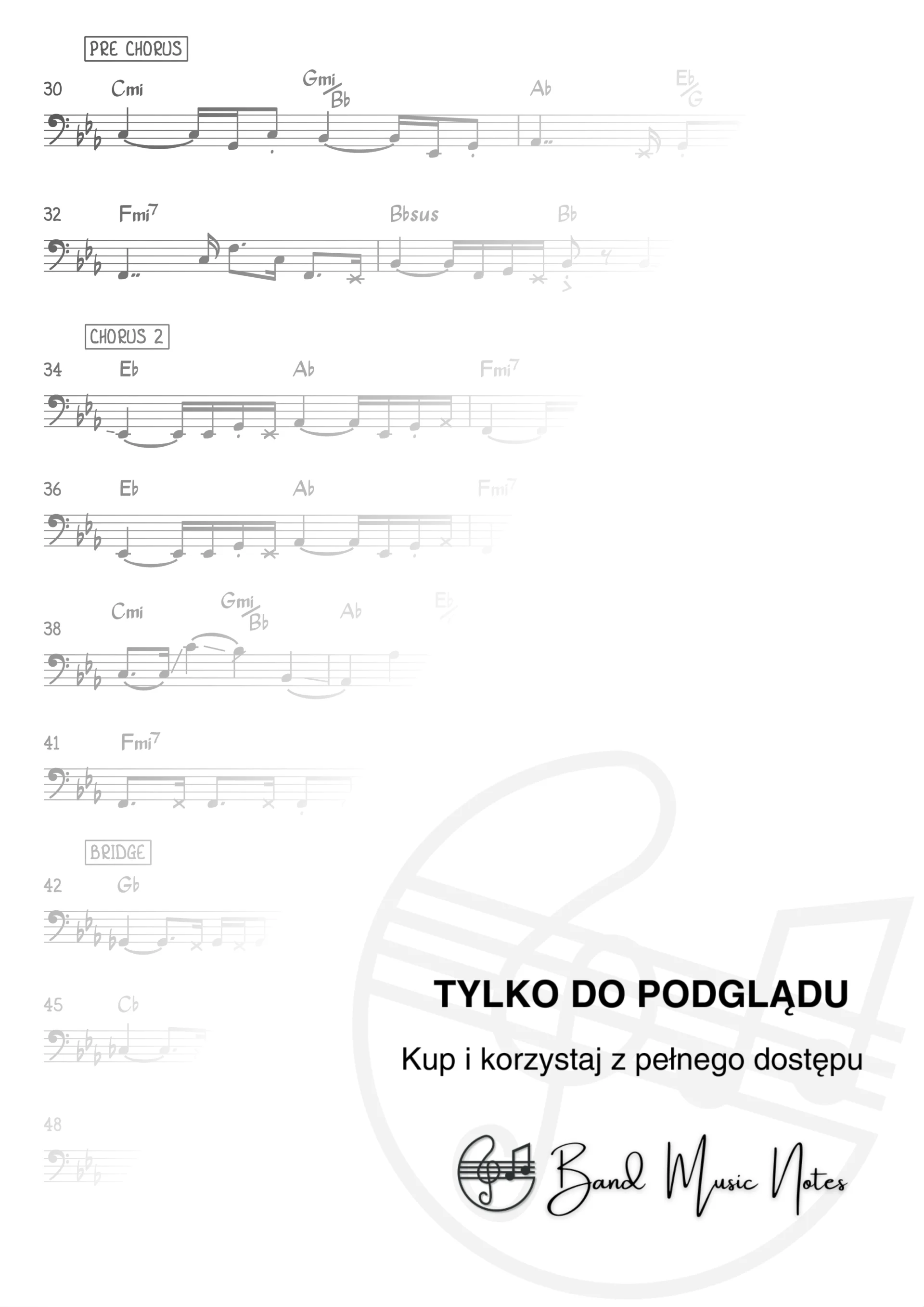 Daniel Powter - Bad Day - Bass Guitar Part_0002