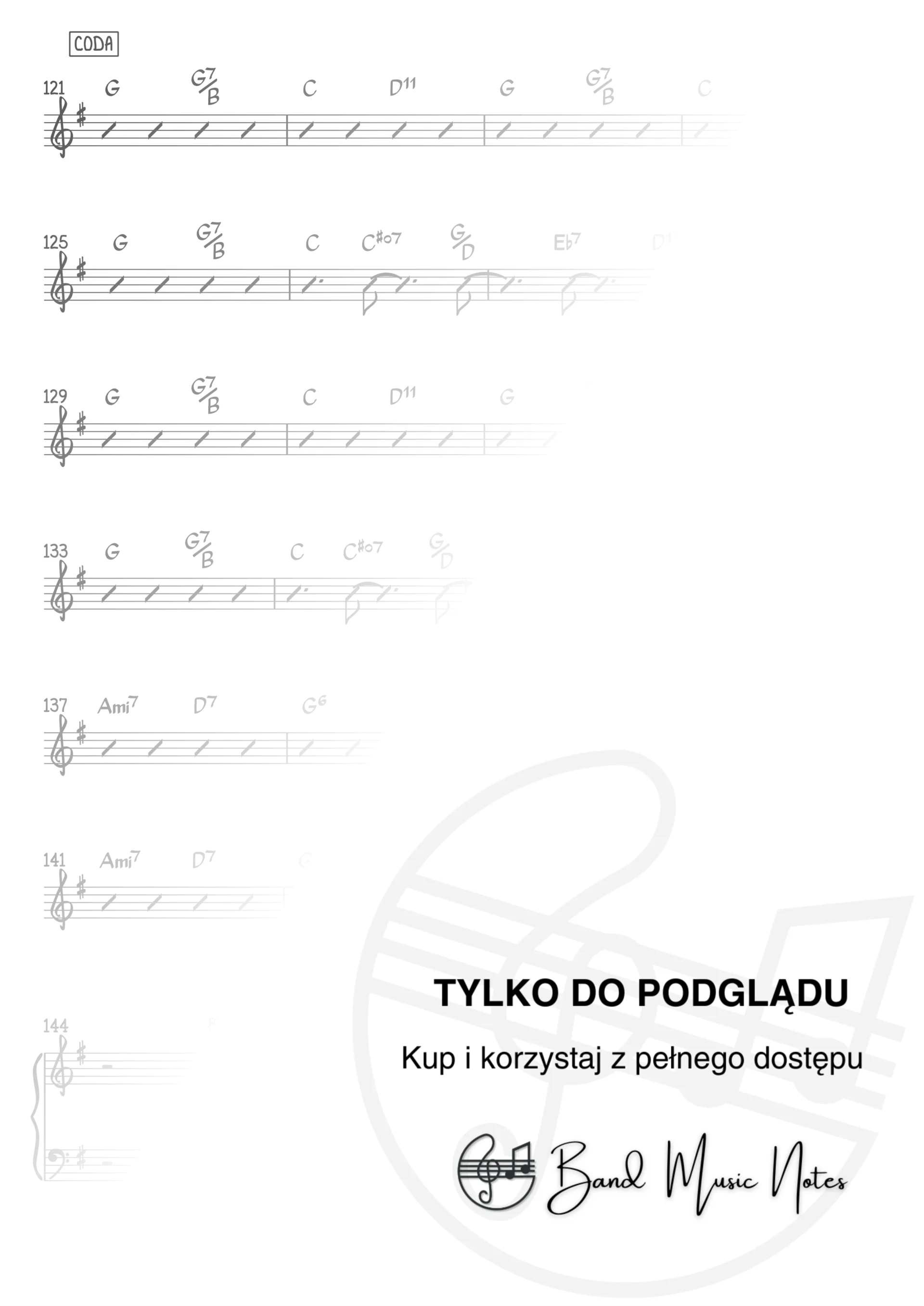 Danuta Błażejczyk - Taki cud i miód - Ver. live - Band Score_0004
