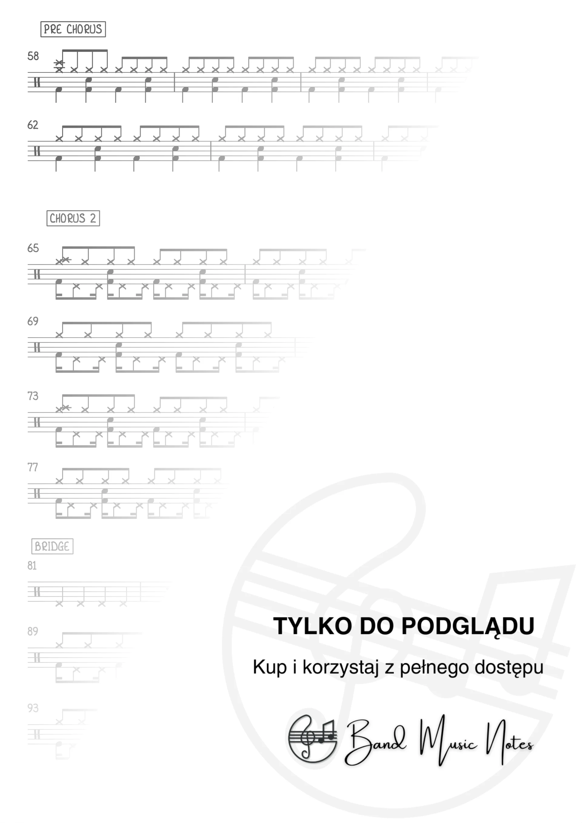 Daria Zawiałow - Hej, Hej! - Drum Set Part_0003