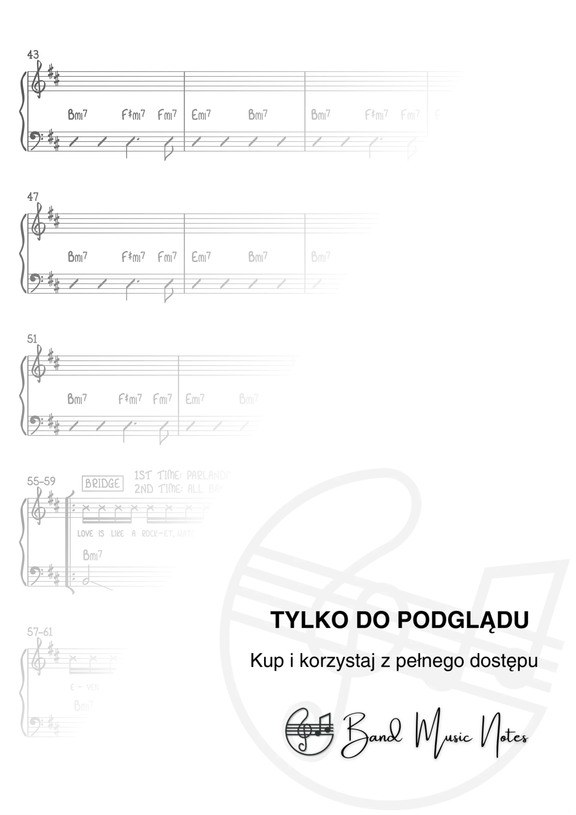 Dua Lipa - Levitating - Band Score_0003