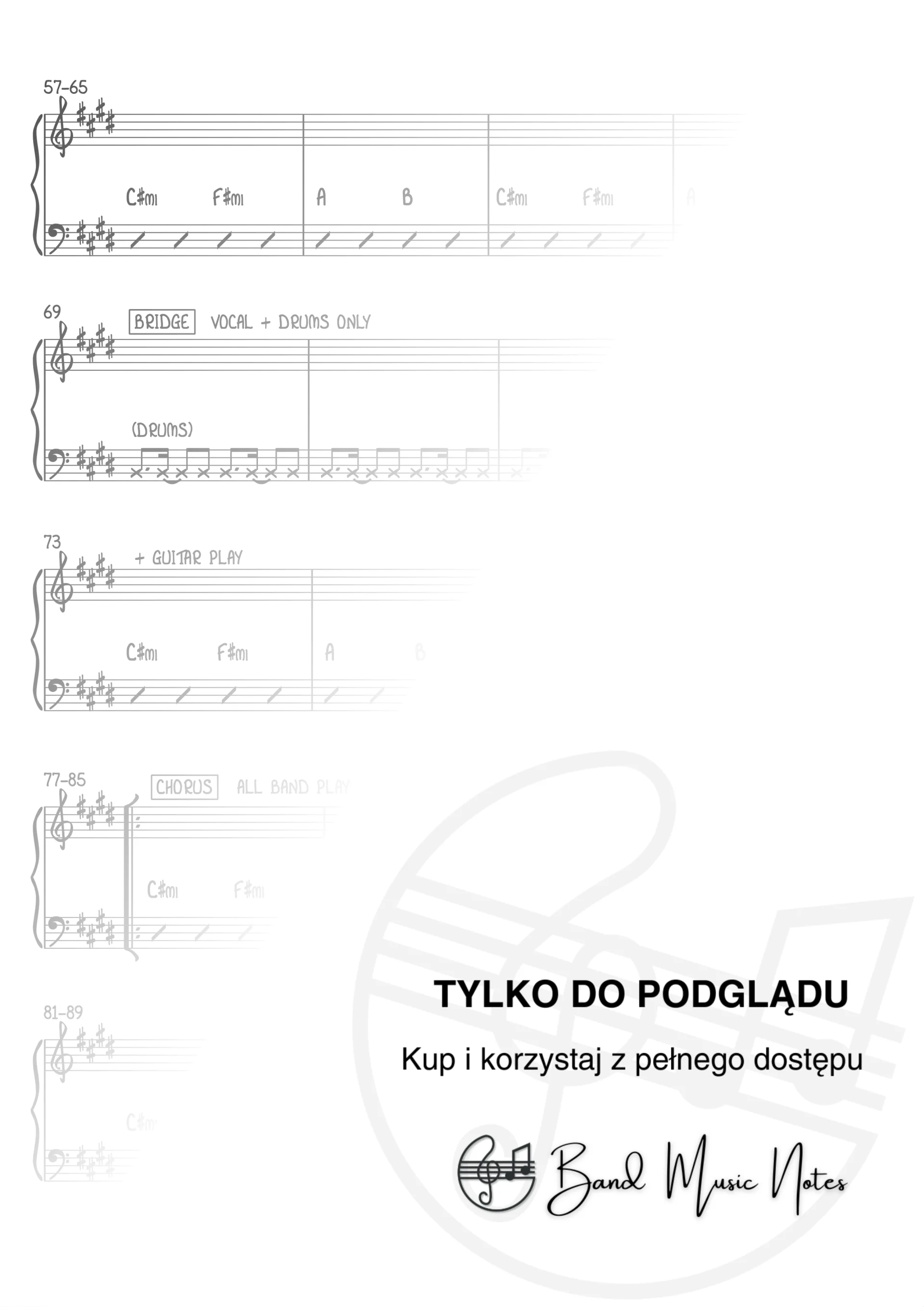 Ed Sheeran - Shape Of You - Band Score_0003