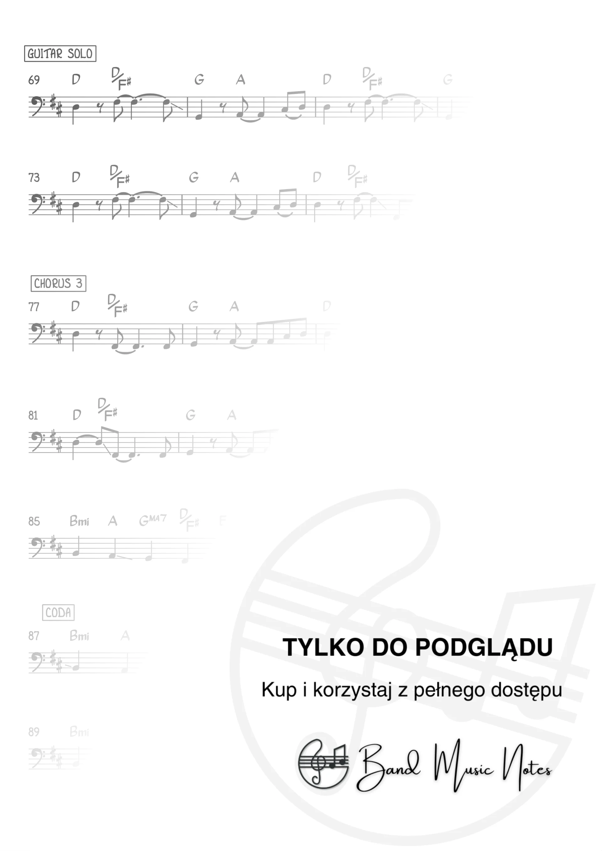 Ed Sheeran - Thinking Out Loud - Bass Guitar Part_0003
