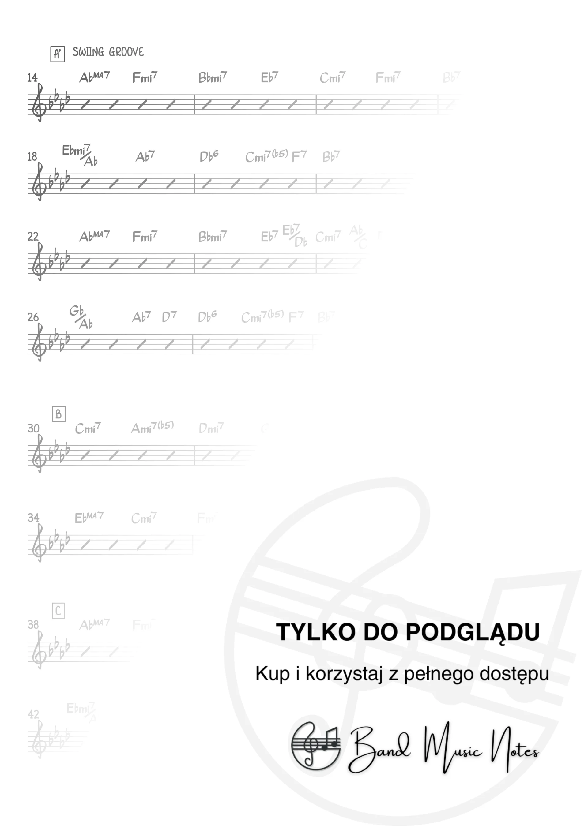 Ella Fitzgerald - These Foolish Things (Remind Me Of You) - Band Score_0002