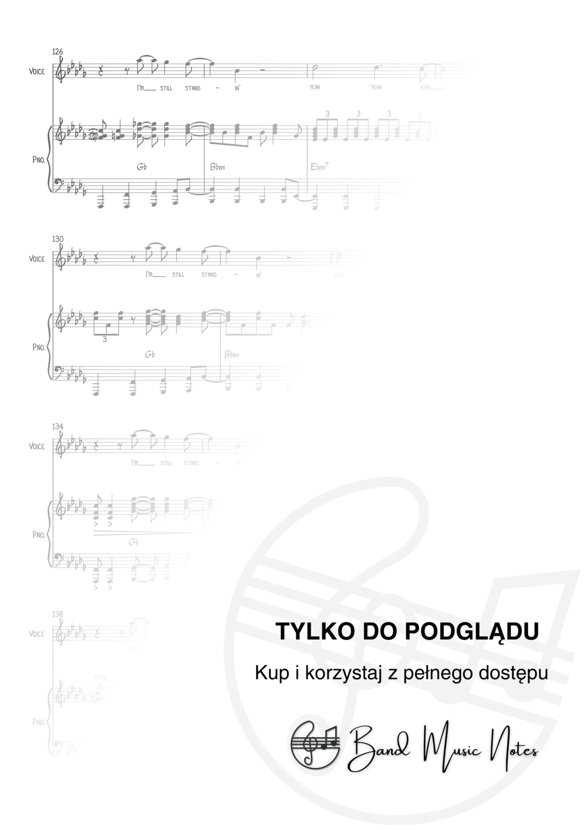Elton John - I'm Still Standing - Ver. live - Piano & Vocal Score_0009