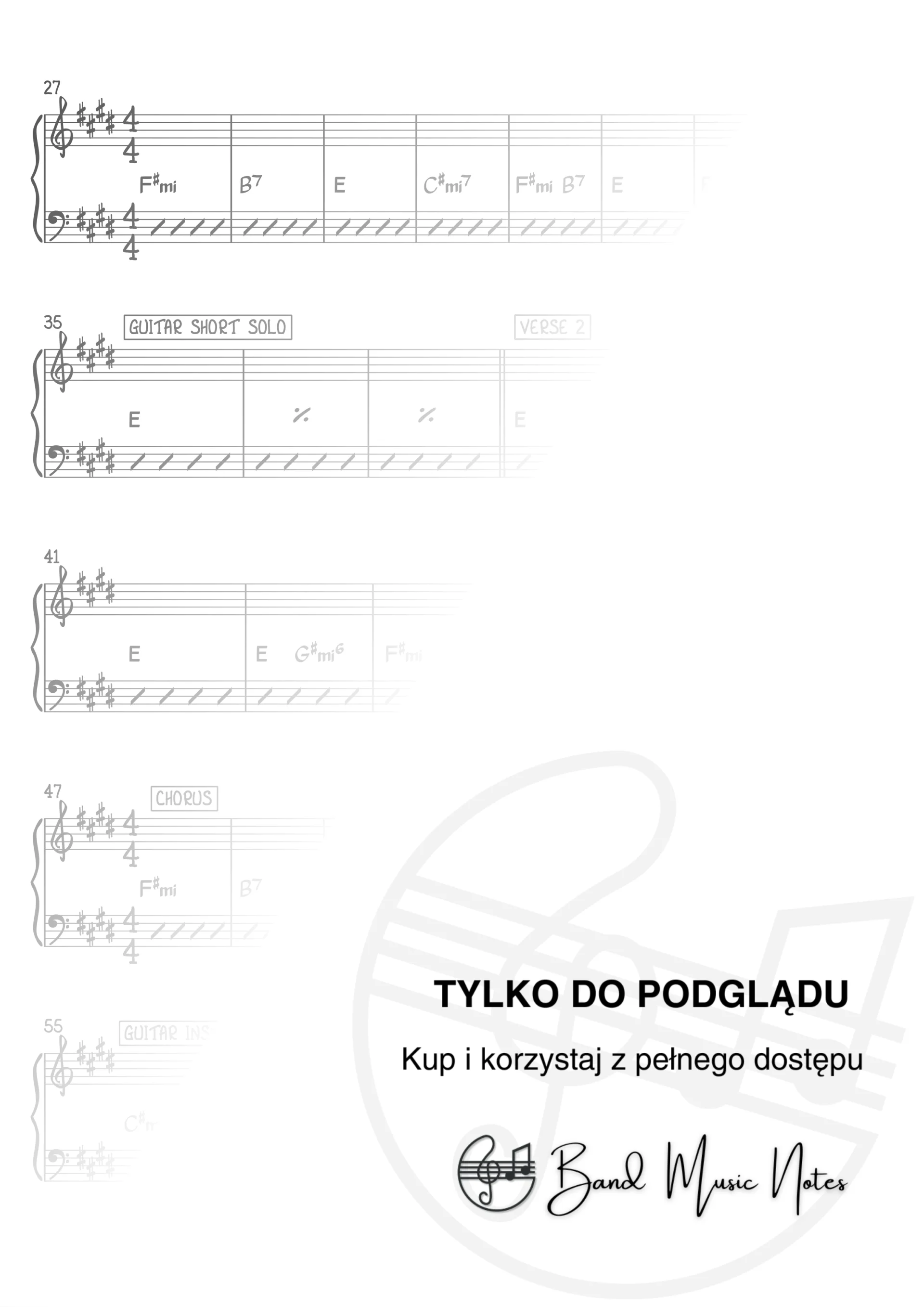 Gipsy Kings - Nel Blu Dipinto Di Blu (Volare) - Band Score_0002
