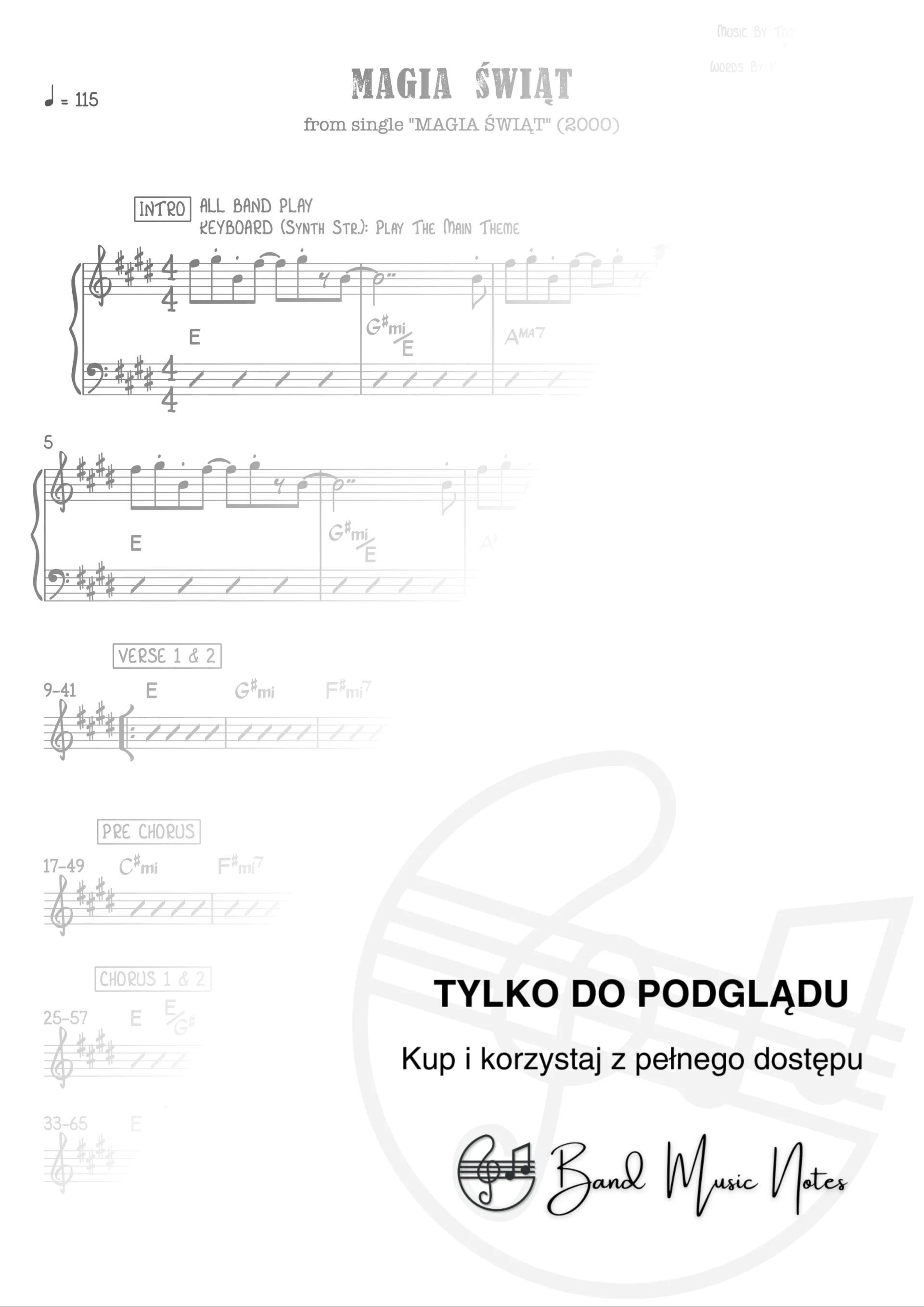 Ha-Dwa-O! - Magia Świąt - Band Score_0001