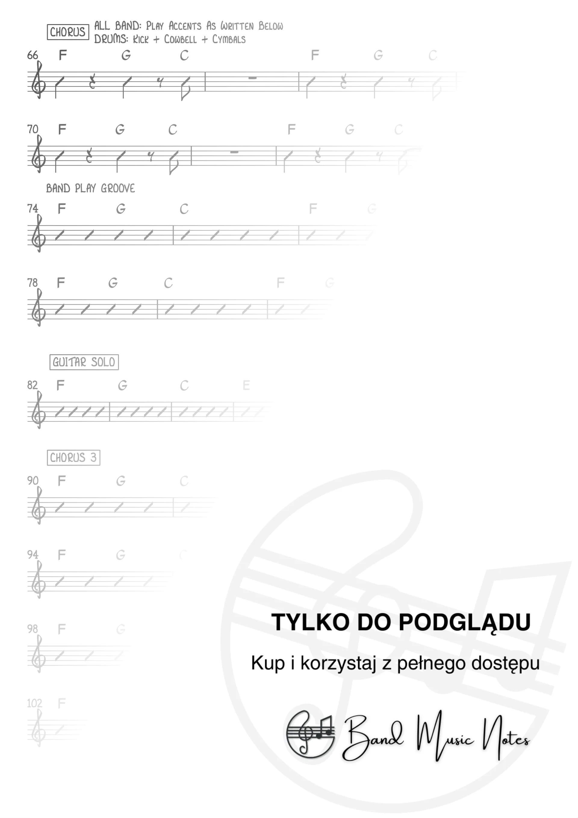 Ich Troje - Zawsze z tobą chciałbym być - Band Score_0003
