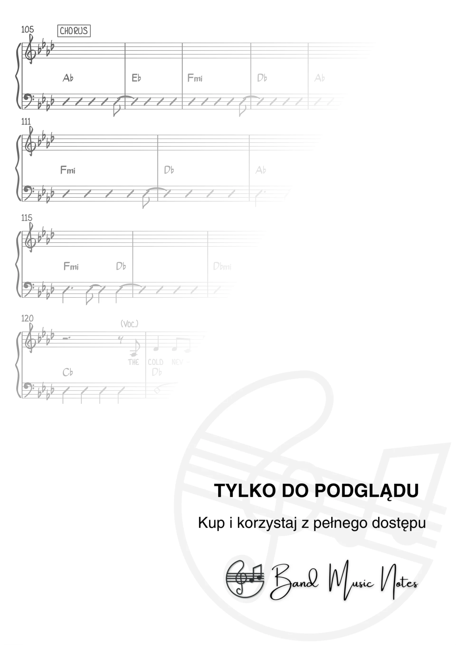 Idina Menzel - Let It Go - Band Score_0005