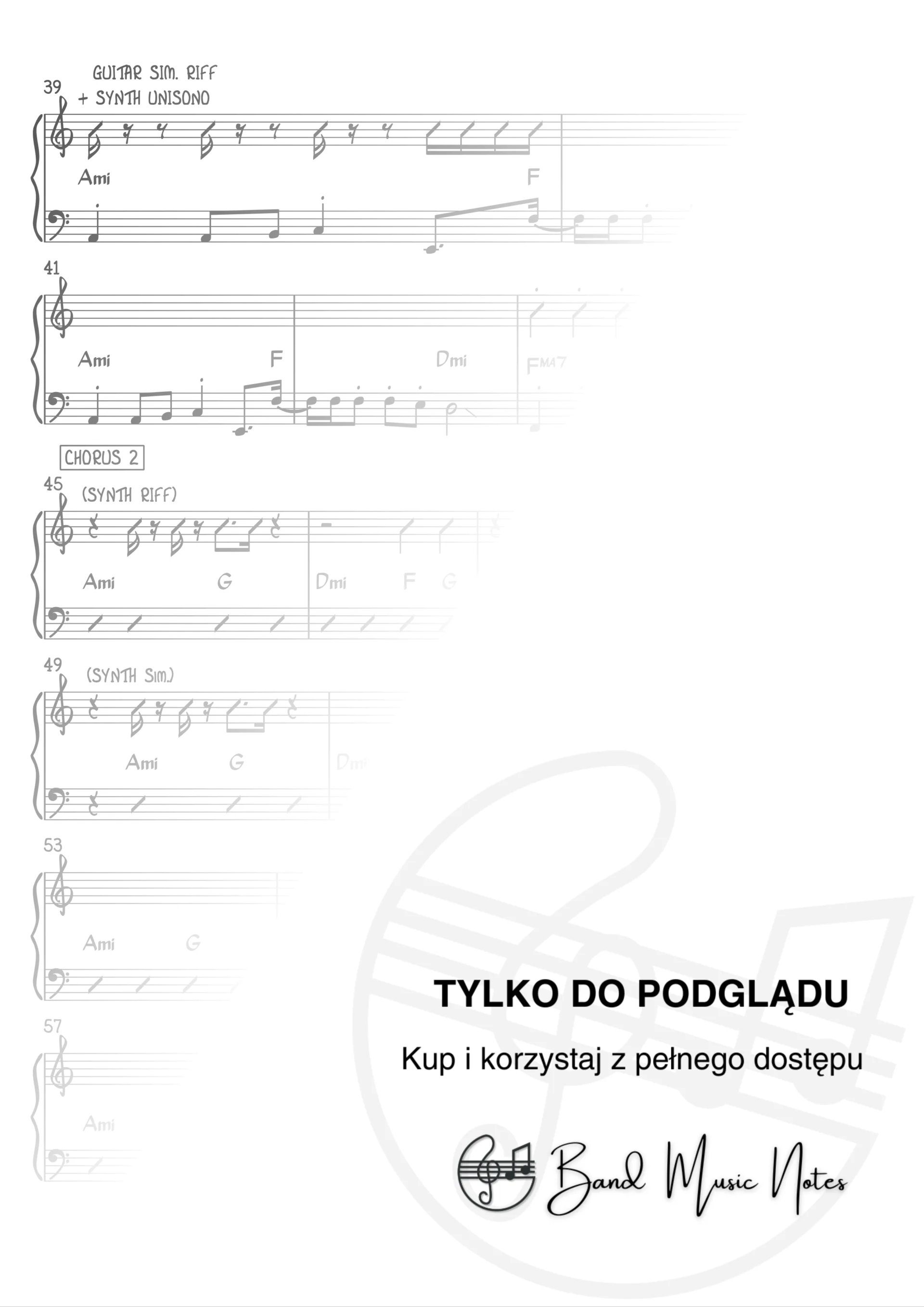 Igo, Mrozu, Vito Bambino - Supermoce - Band Score_0003