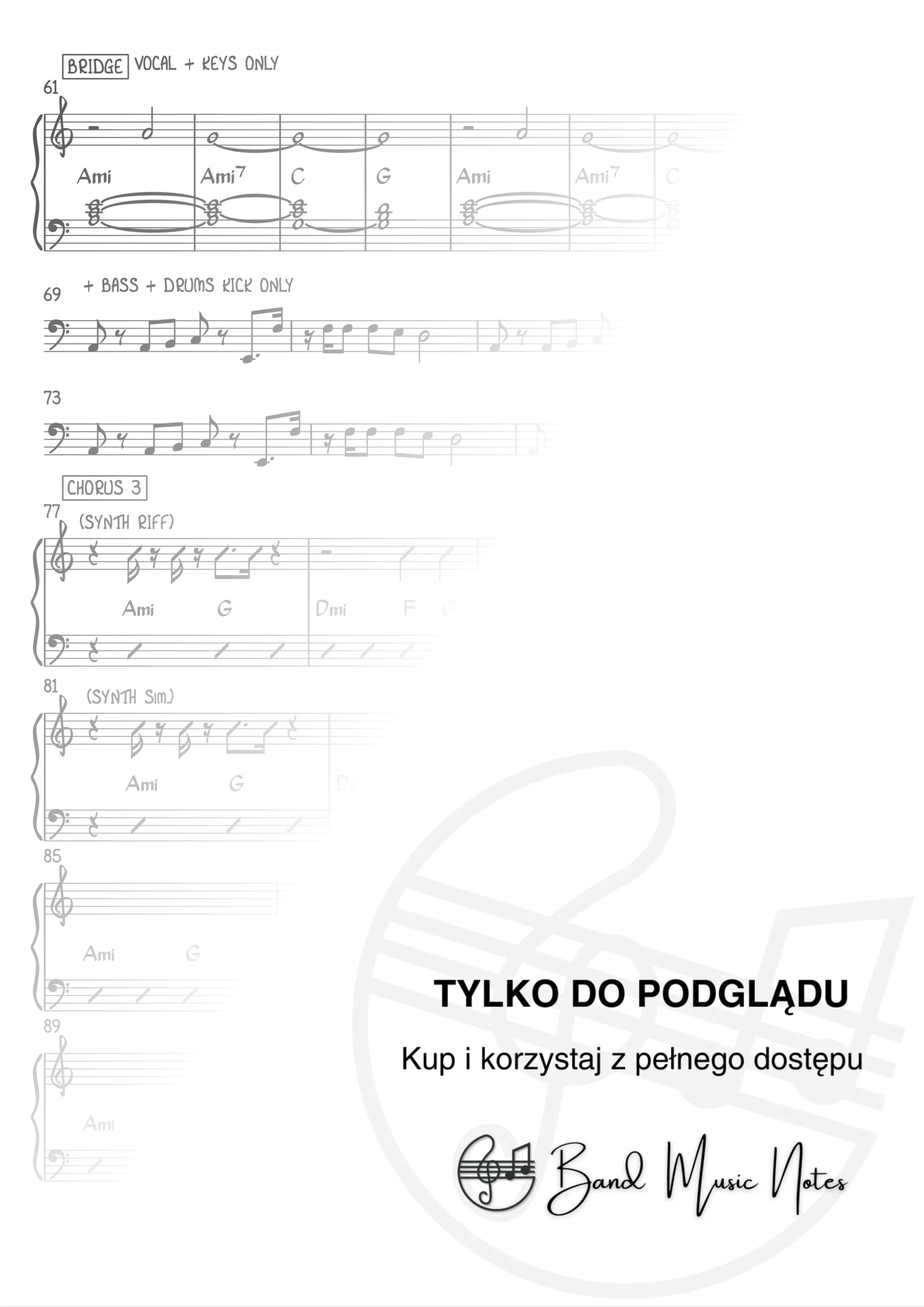 Igo, Mrozu, Vito Bambino - Supermoce - Band Score_0004