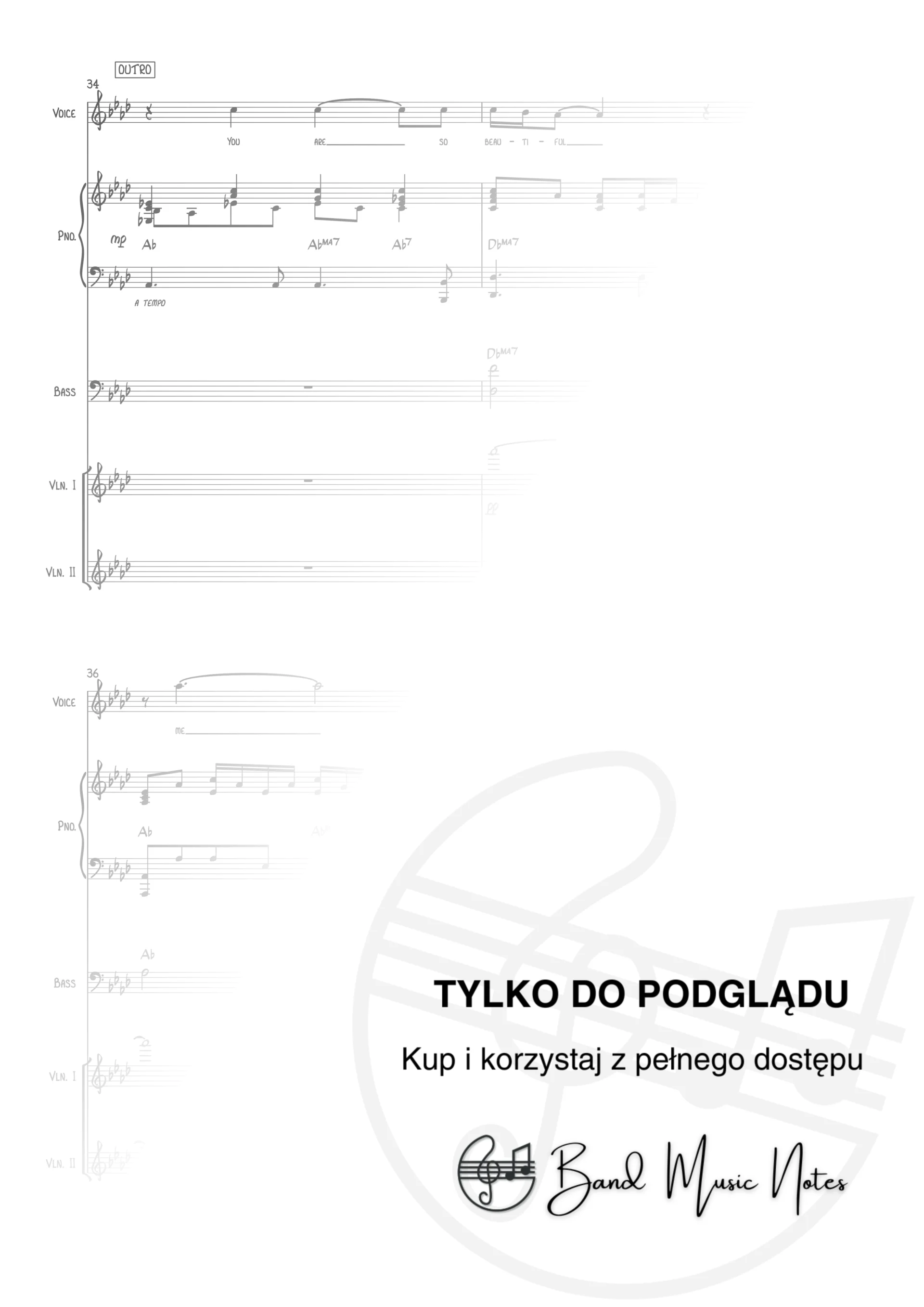 Joe Cocker - You Are So Beautiful - Full Score_0009