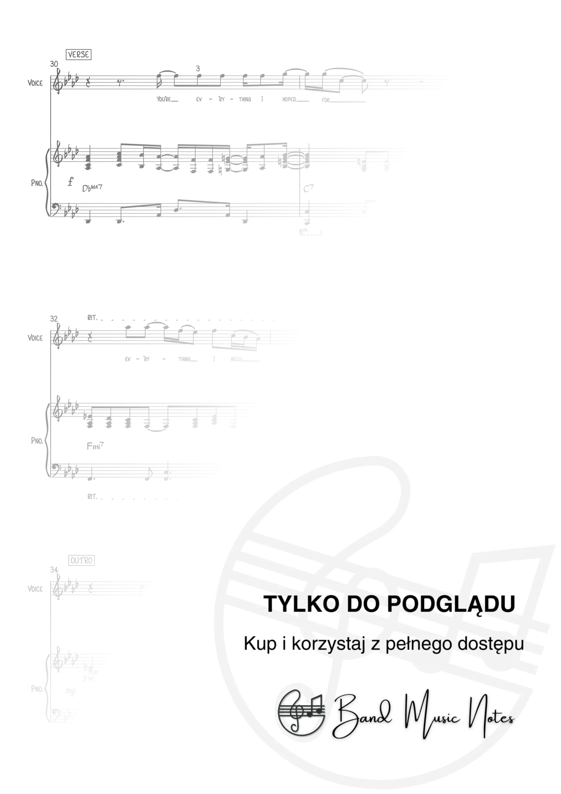 Joe Cocker - You Are So Beautiful - Piano & Vocal Score_0005