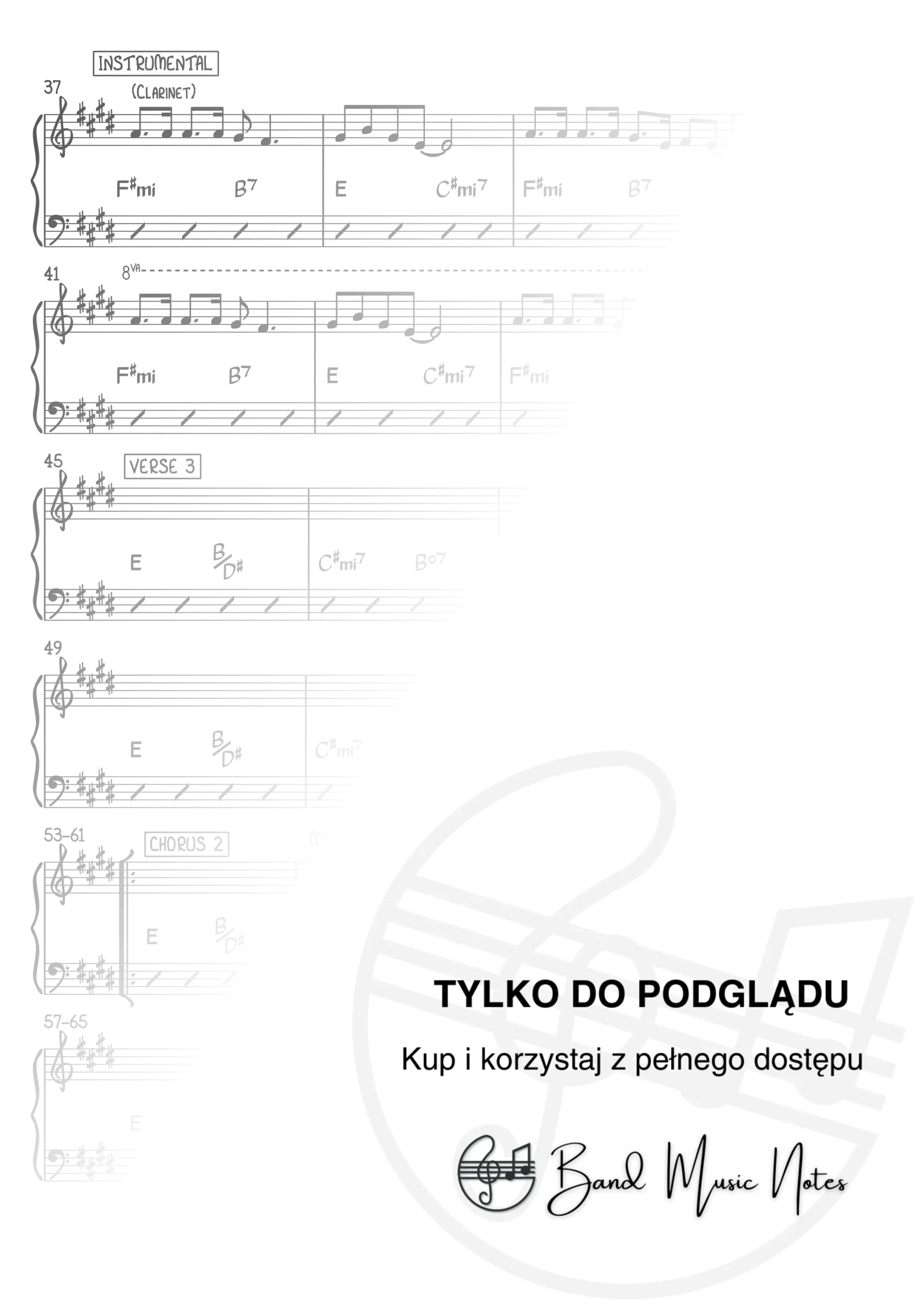 Joe Dassin - Les Champs-Élysées - Band Score_0002