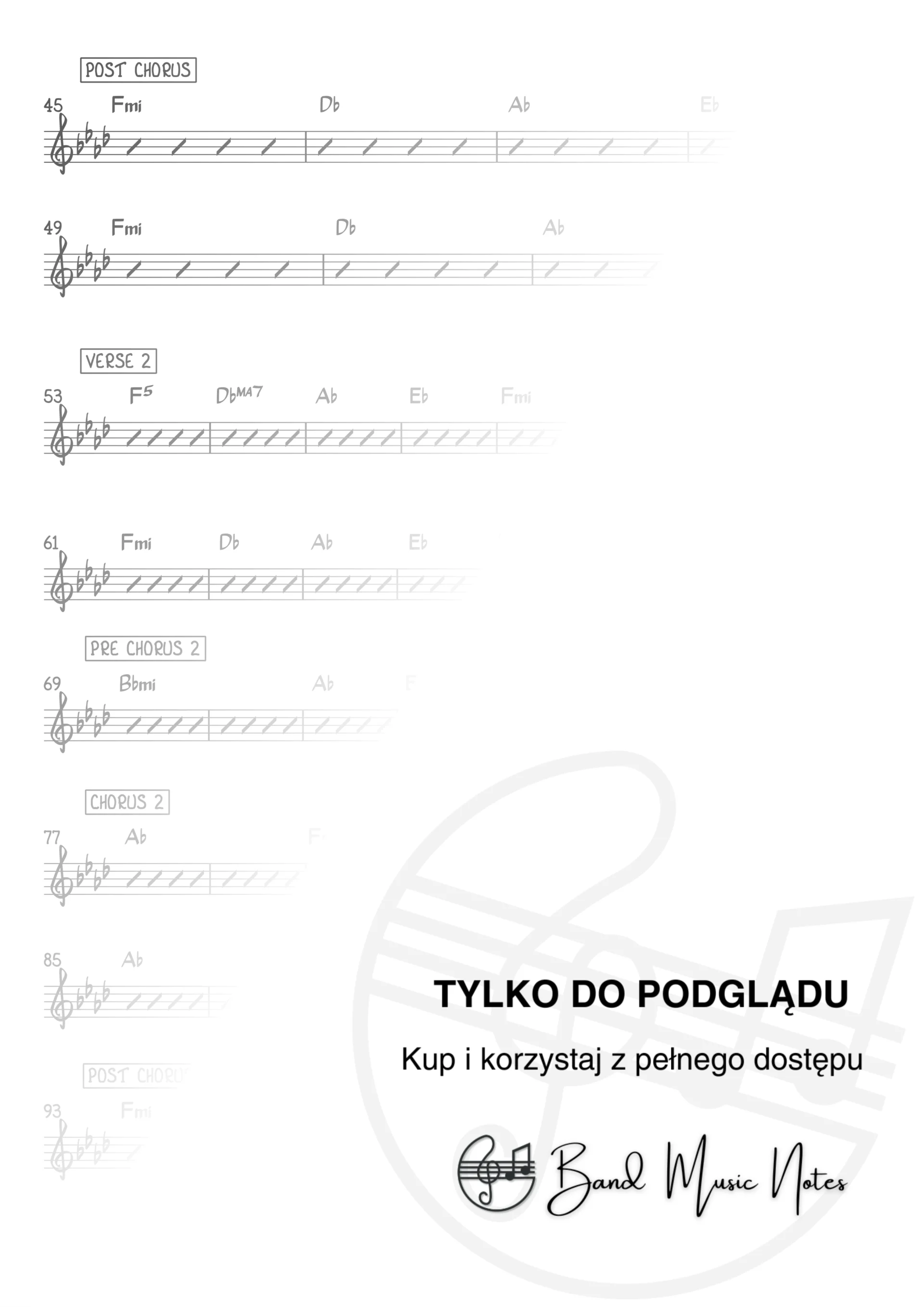 John Legend - All Of Me - Band Score_0002