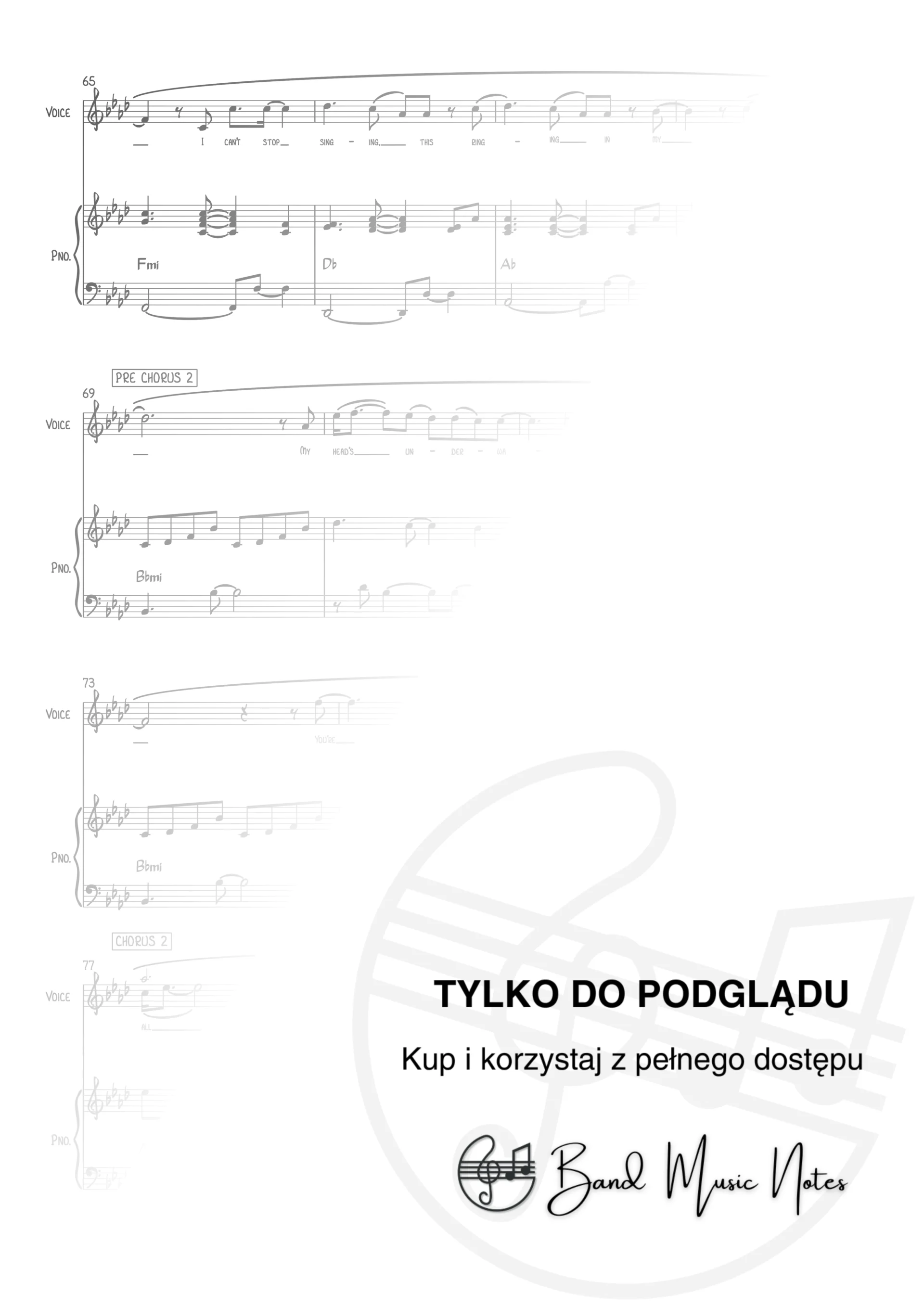 John Legend - All Of Me - Piano & Vocal Score_0005