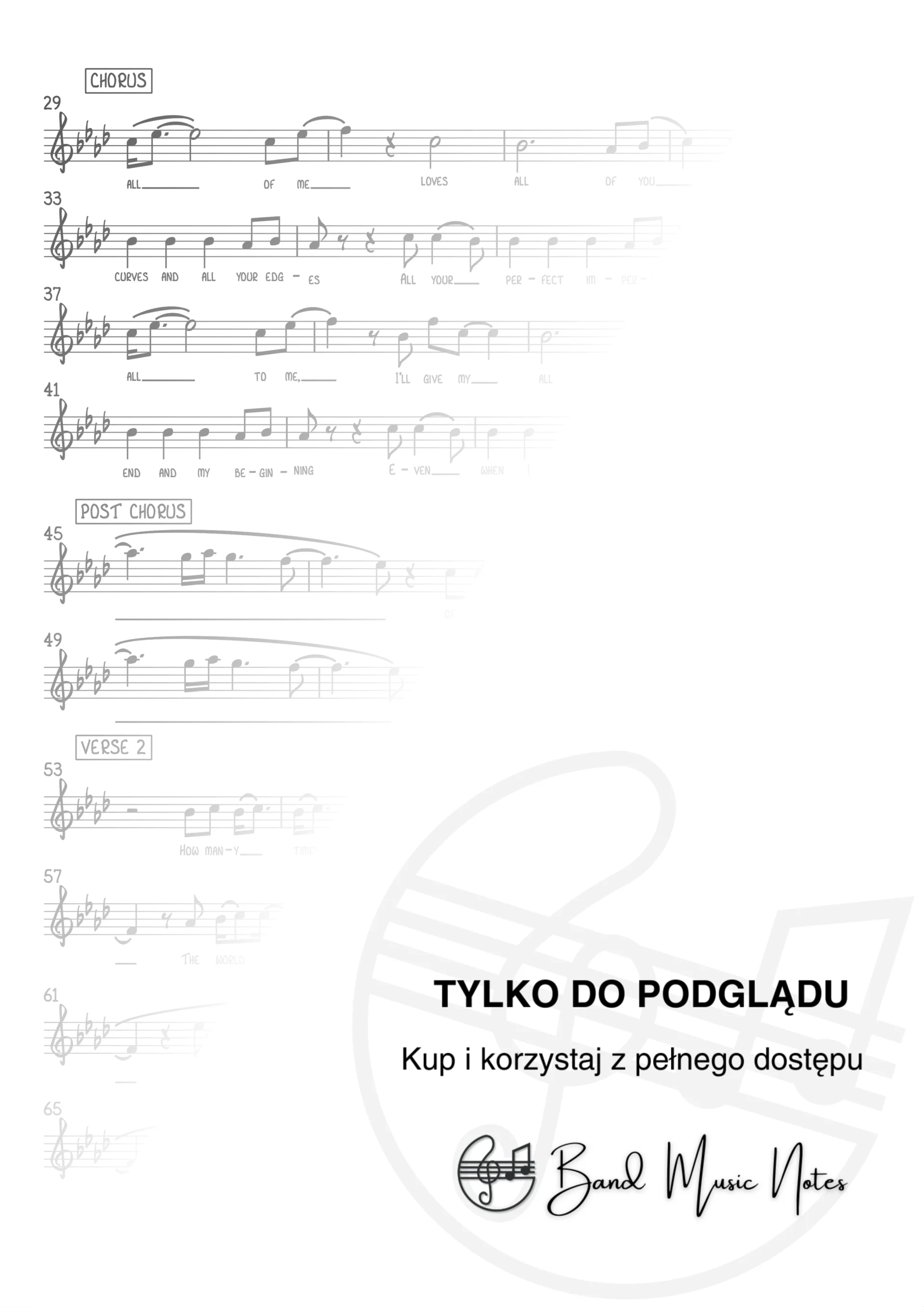 John Legend - All Of Me - Vocal Score_0002
