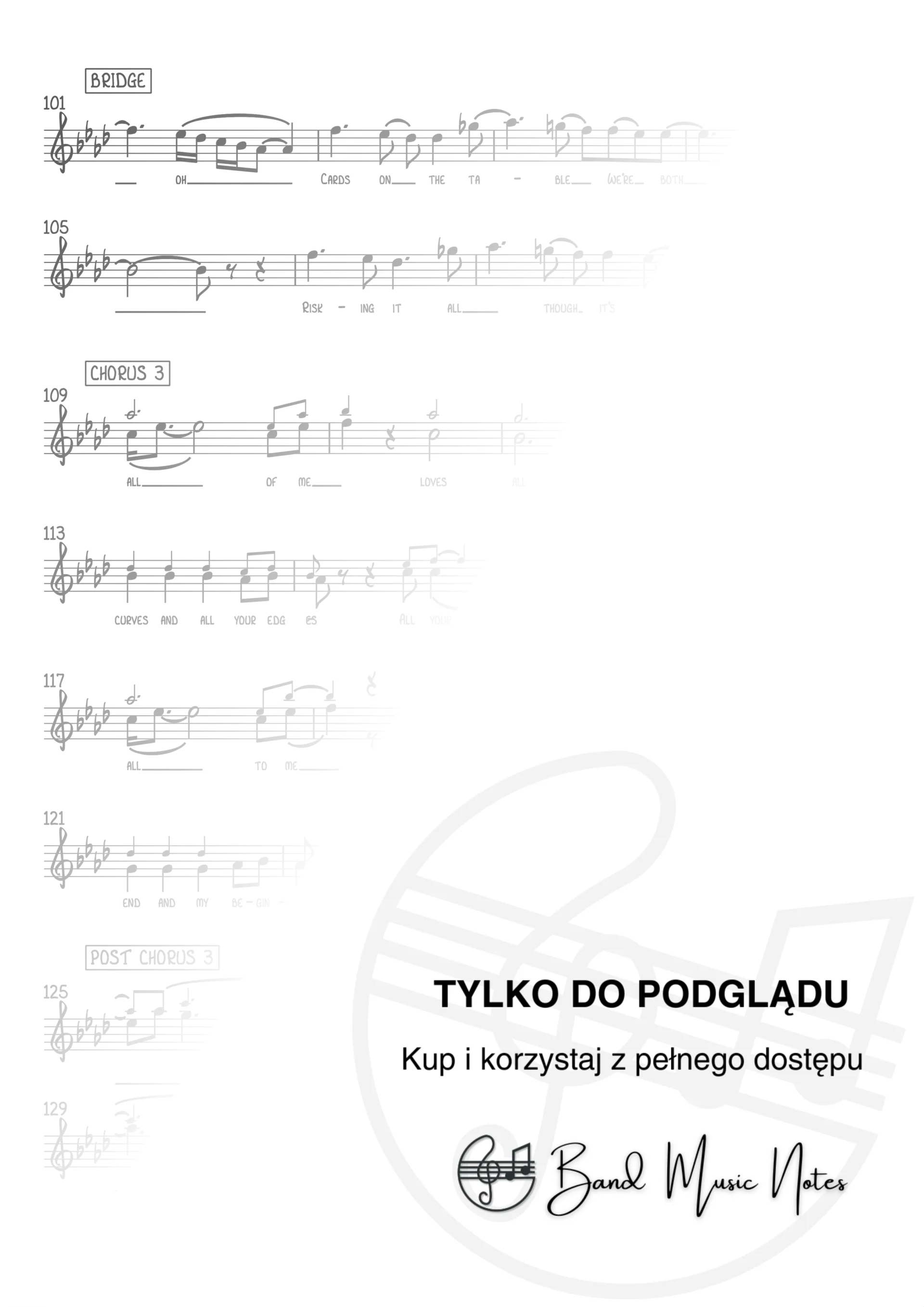 John Legend - All Of Me - Vocal Score_0004